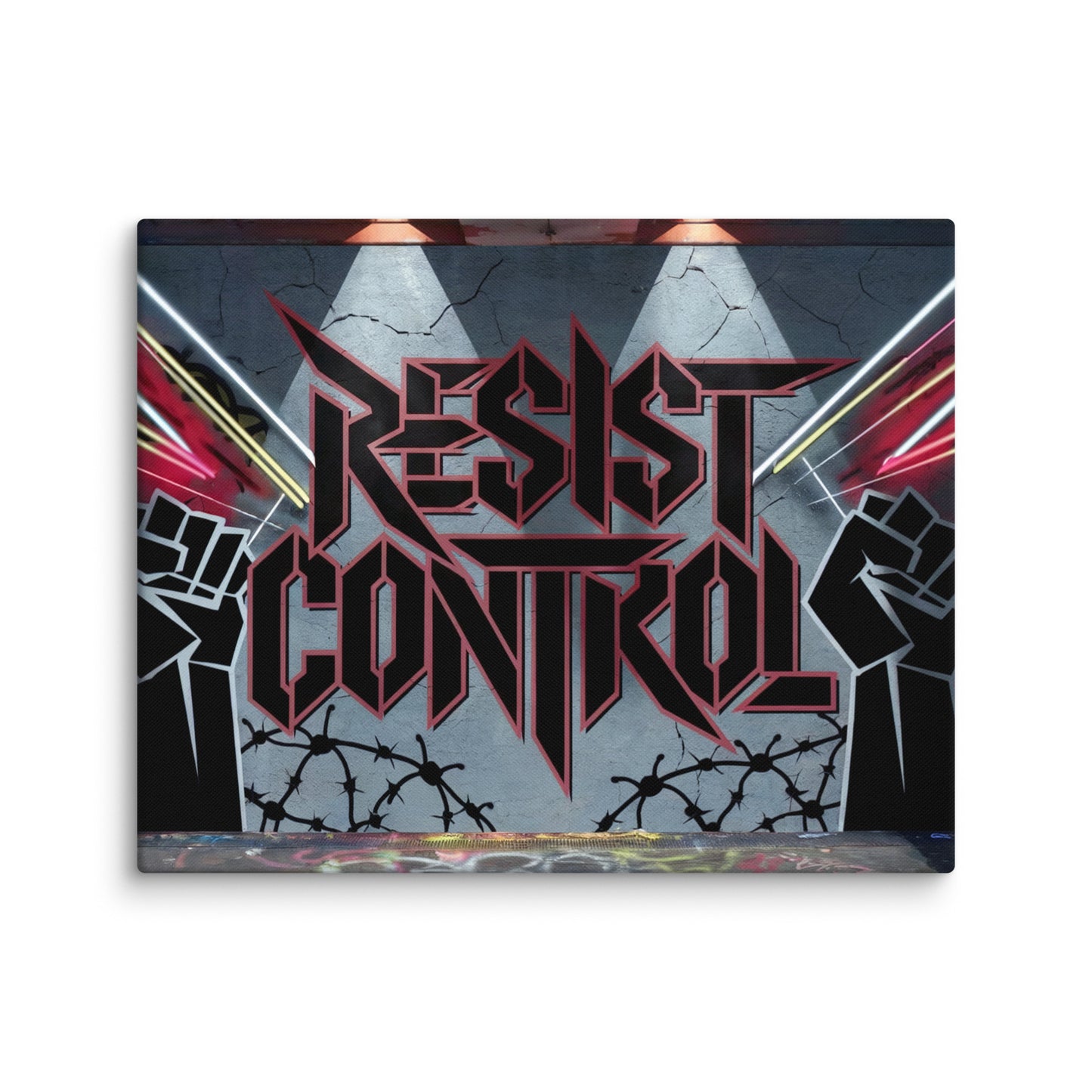 Tableau Tags - Resist Control Affiches, reproductions et œuvres graphiques Art Virtuoso M