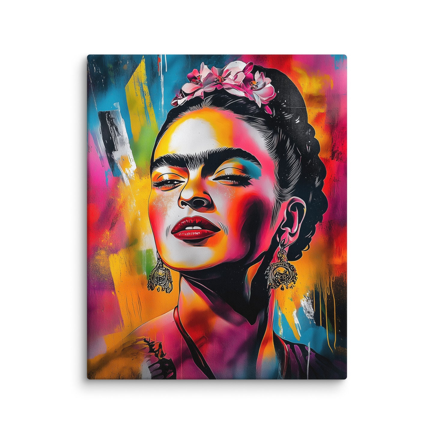Tableau Peinture Frida Kahlo Pop Art Affiches, reproductions et œuvres graphiques Art Virtuoso M