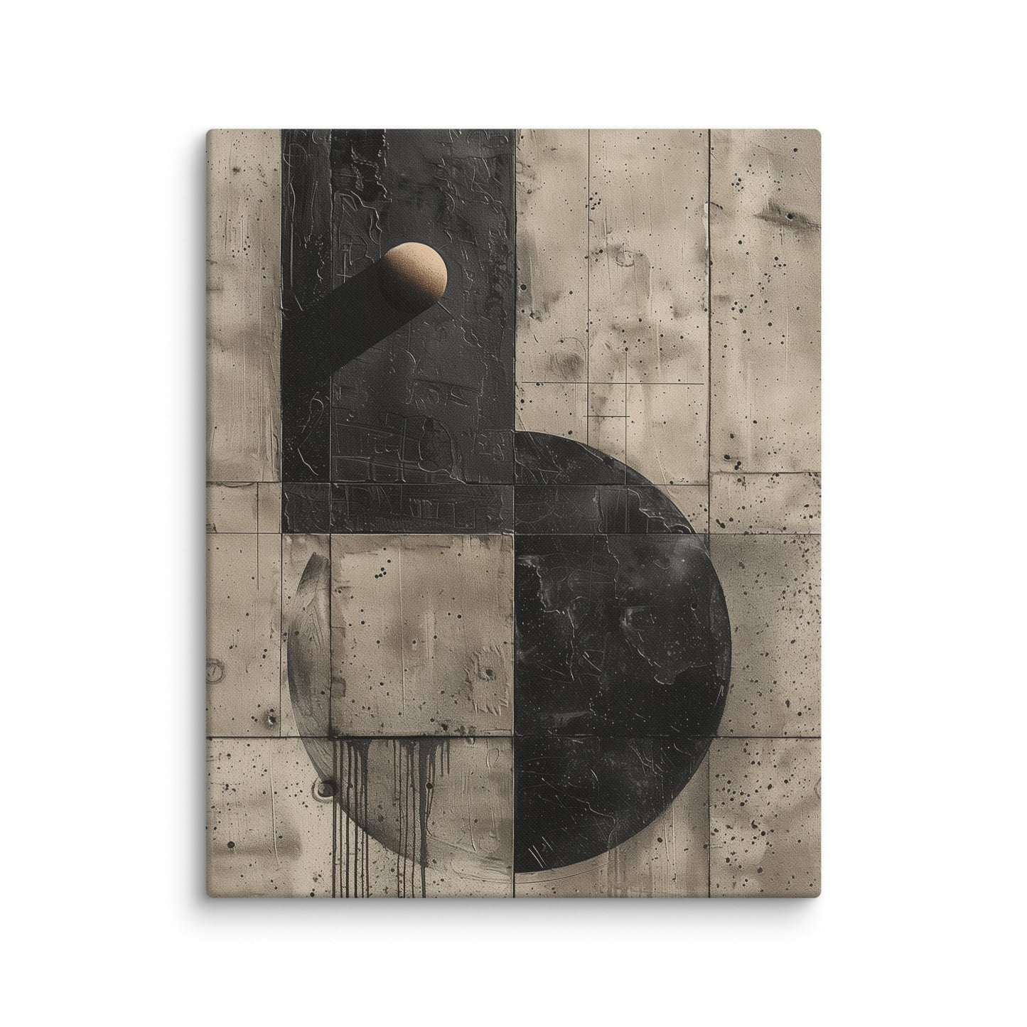 Peinture Noir et Blanc Simple Affiches, reproductions et œuvres graphiques Art Virtuoso M
