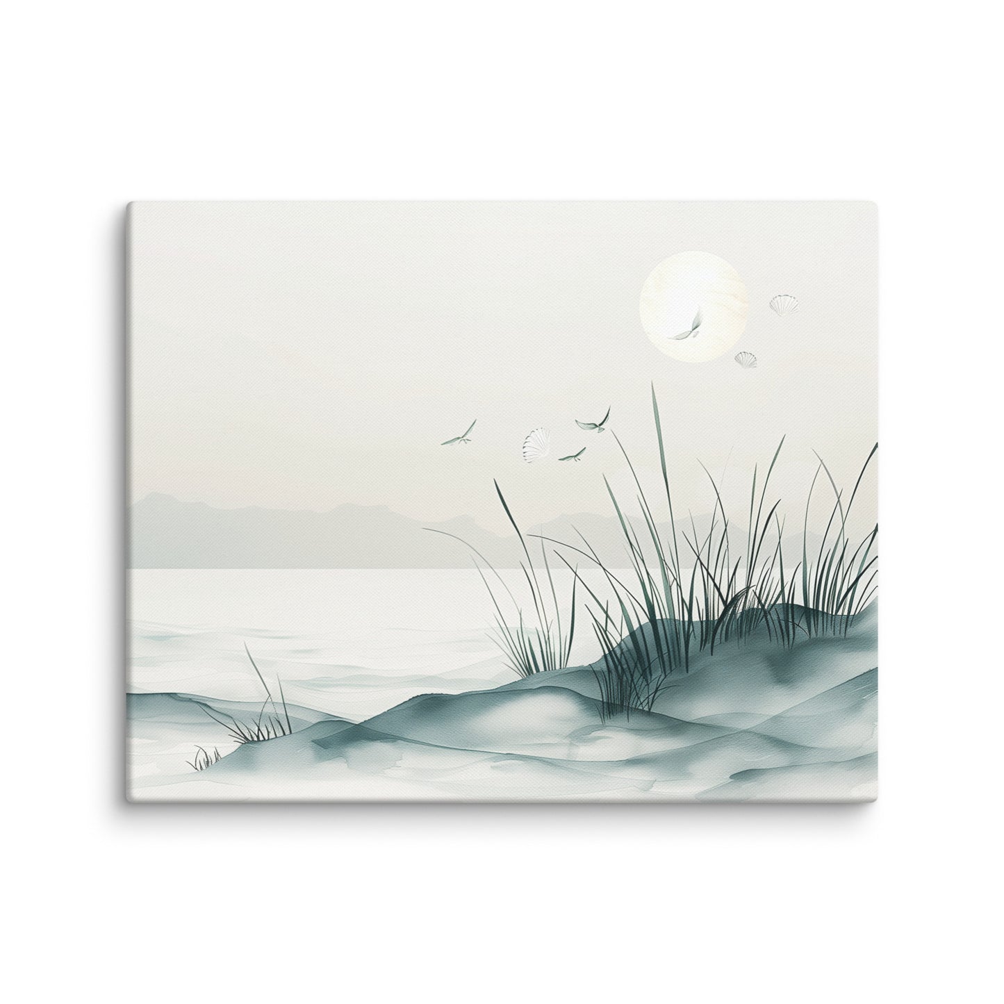 Toile Plage - Peinture Simple Affiches, reproductions et œuvres graphiques Art Virtuoso M