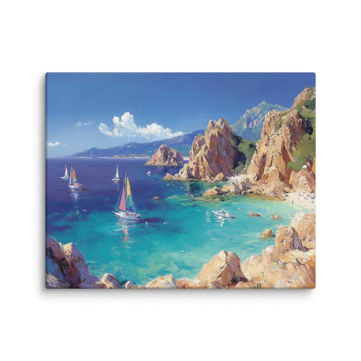Tableau Paysage Corse Affiches, reproductions et œuvres graphiques Art Virtuoso M