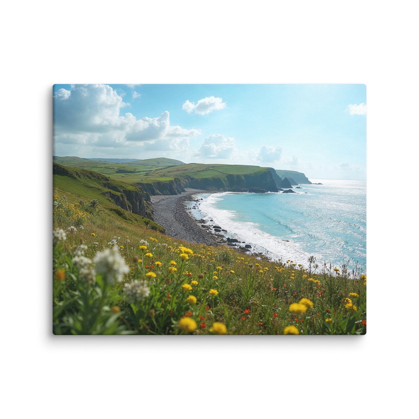 Tableau Photo Bretagne - Côtes Sauvages Affiches, reproductions et œuvres graphiques Art Virtuoso M