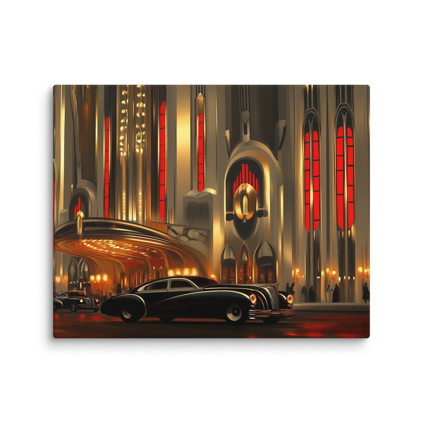 Peinture Theatre Art Deco - Soirée de Gala Affiches, reproductions et œuvres graphiques Art Virtuoso M