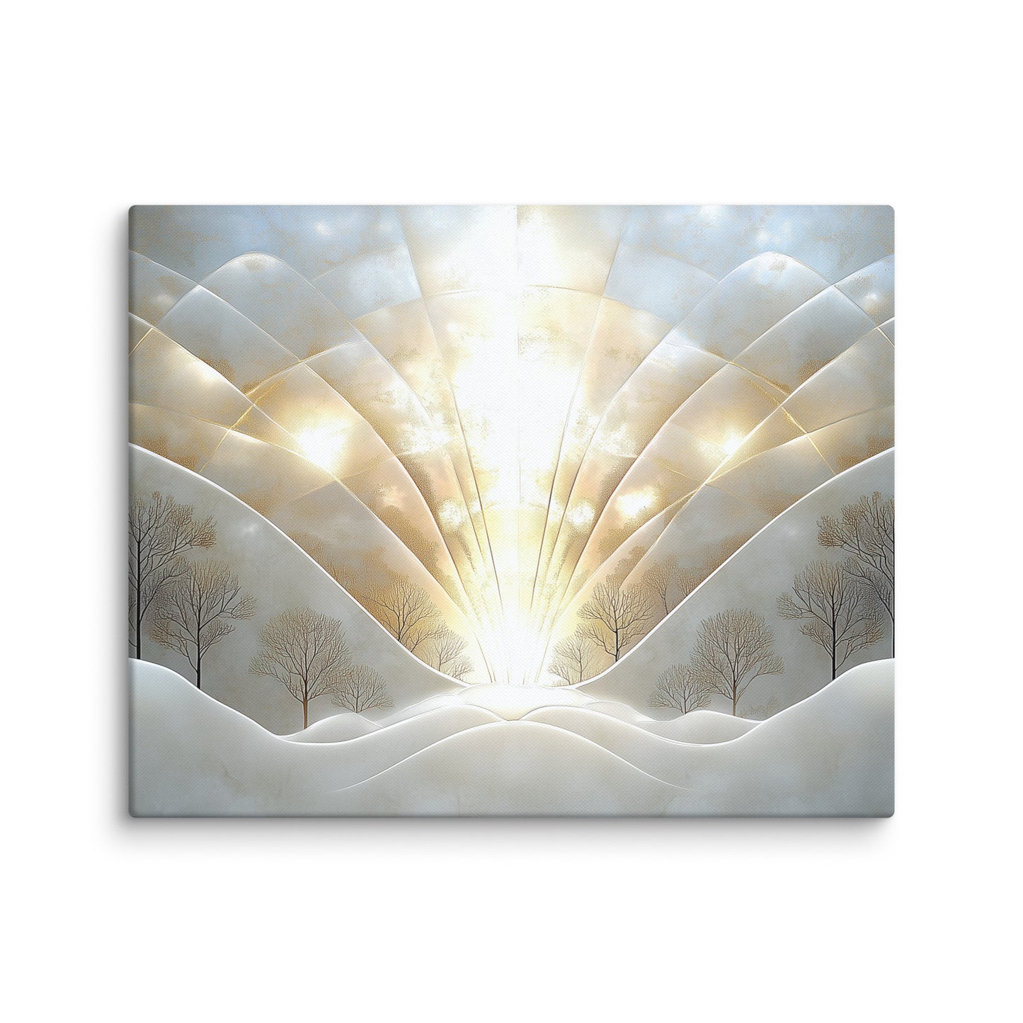 Peinture Blanc Art Deco - Tableau Aurore Affiches, reproductions et œuvres graphiques Art Virtuoso M