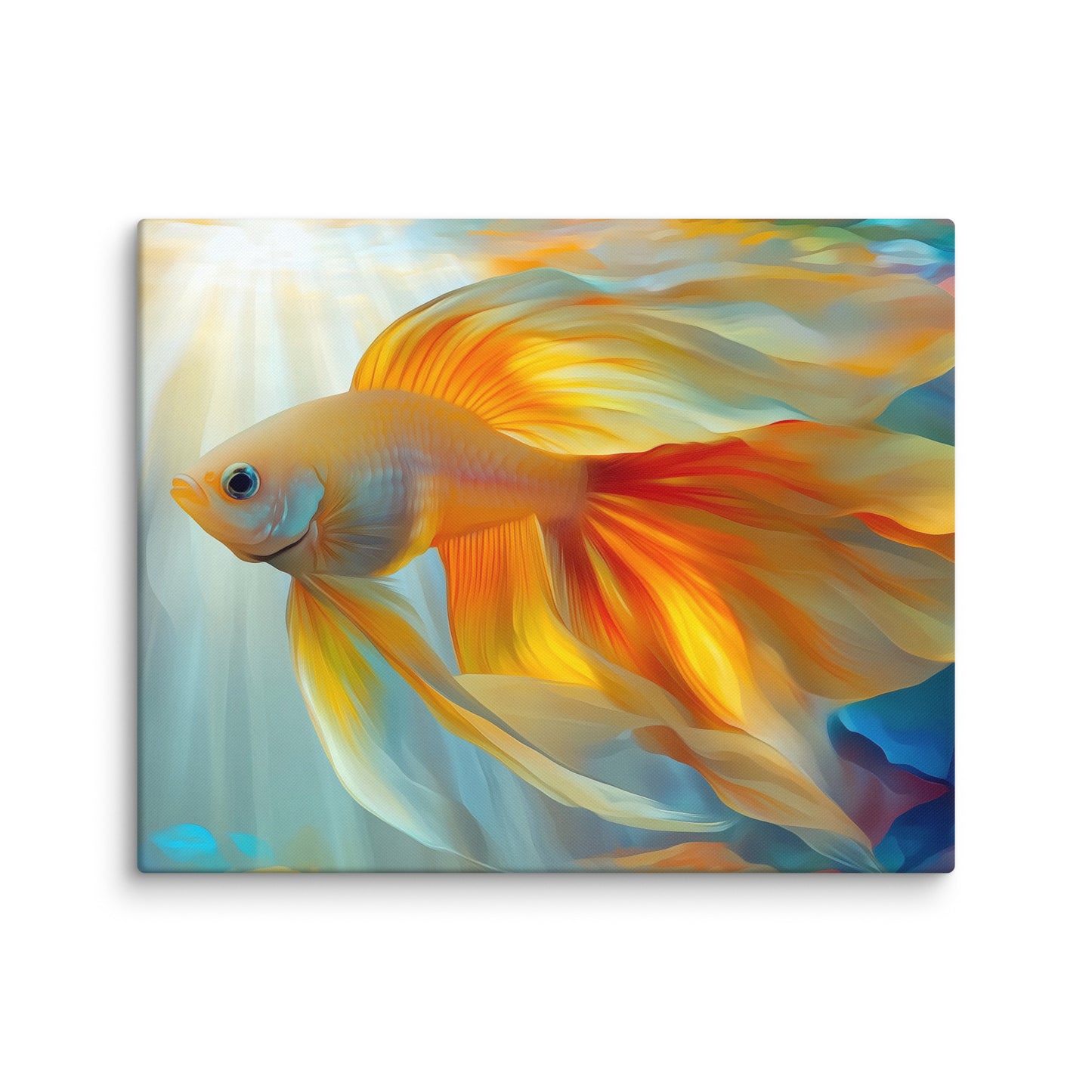 Tableau Poisson - Danse Aquatique Affiches, reproductions et œuvres graphiques Art Virtuoso M