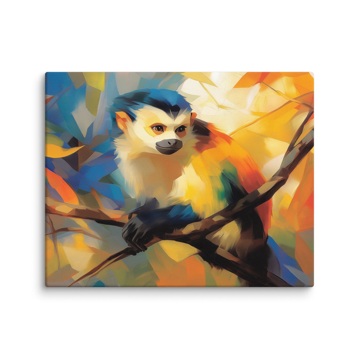 Tableau Singe Couleur - Esprit de la Jungle Affiches, reproductions et œuvres graphiques Art Virtuoso M