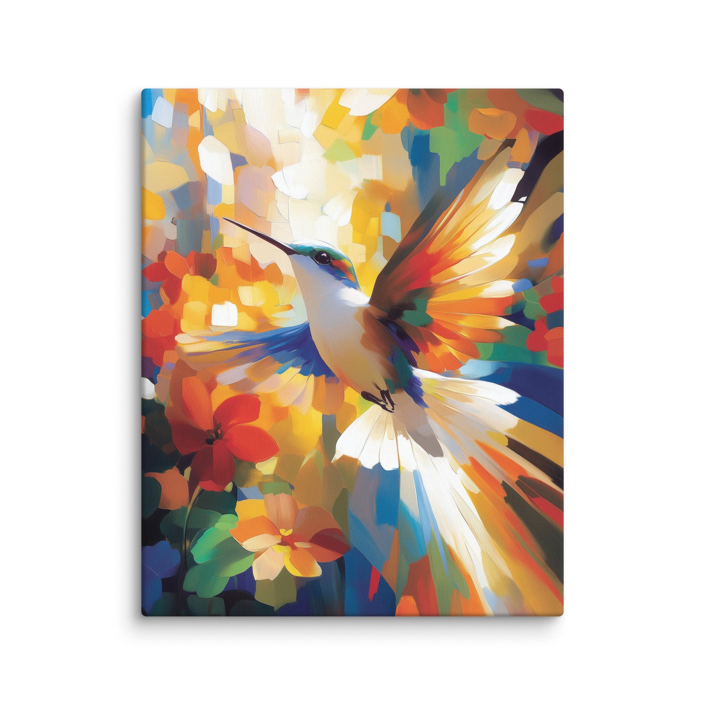 Tableau Colibri - Envol Floral Affiches, reproductions et œuvres graphiques Art Virtuoso M