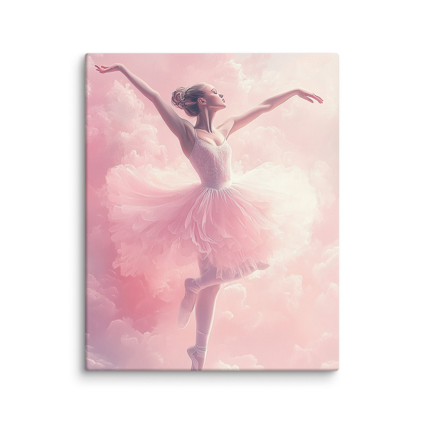 Tableau Danseuse Rose - La Ballerine en Tutu Affiches, reproductions et œuvres graphiques Art Virtuoso M
