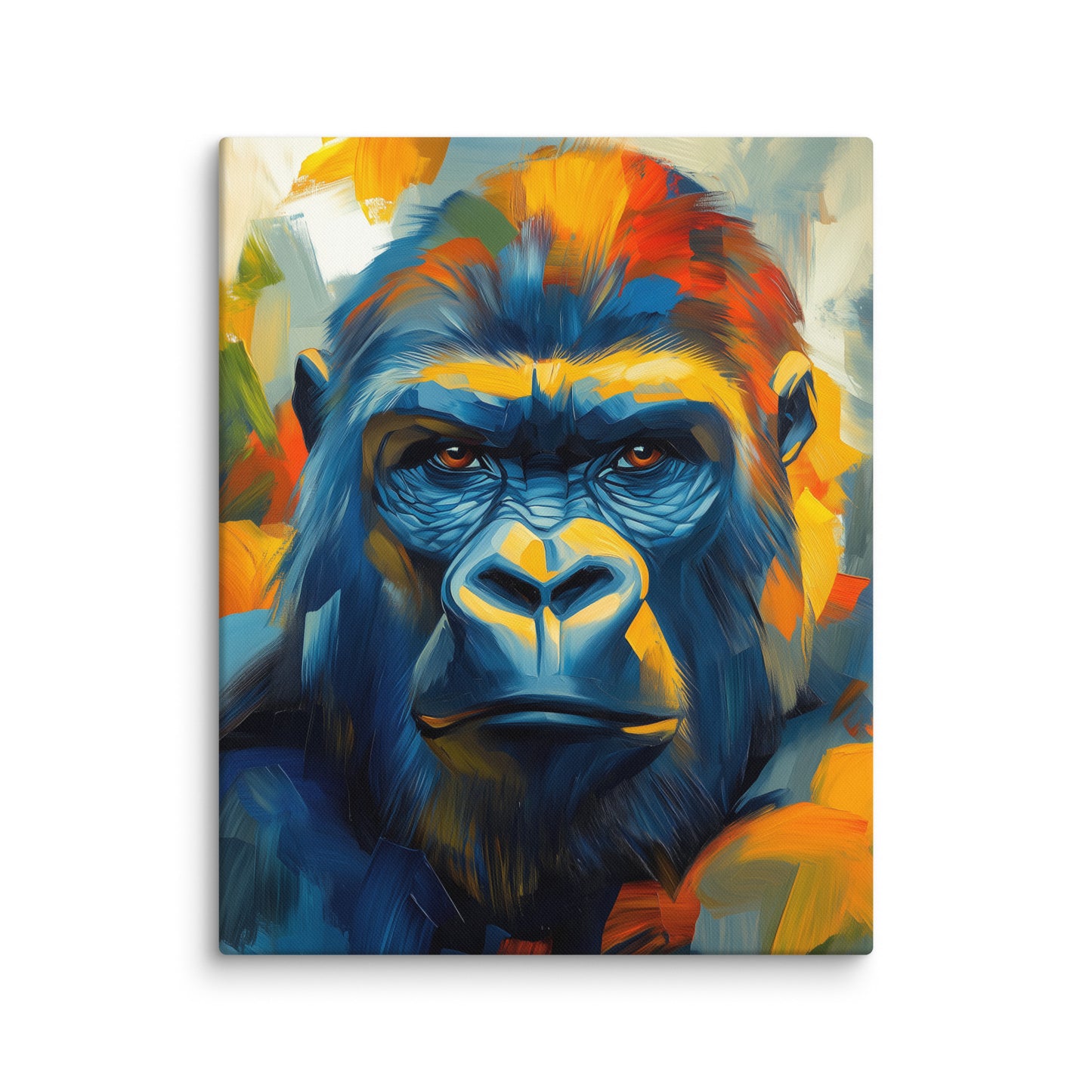 Tableau Tête de Gorille : Éclat Sauvage Affiches, reproductions et œuvres graphiques Art Virtuoso M