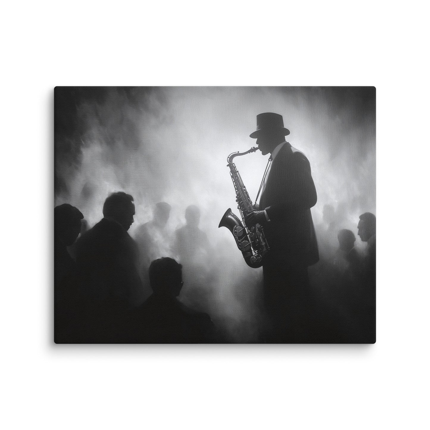 Tableau Jazz Noir et Blanc Affiches, reproductions et œuvres graphiques Art Virtuoso M