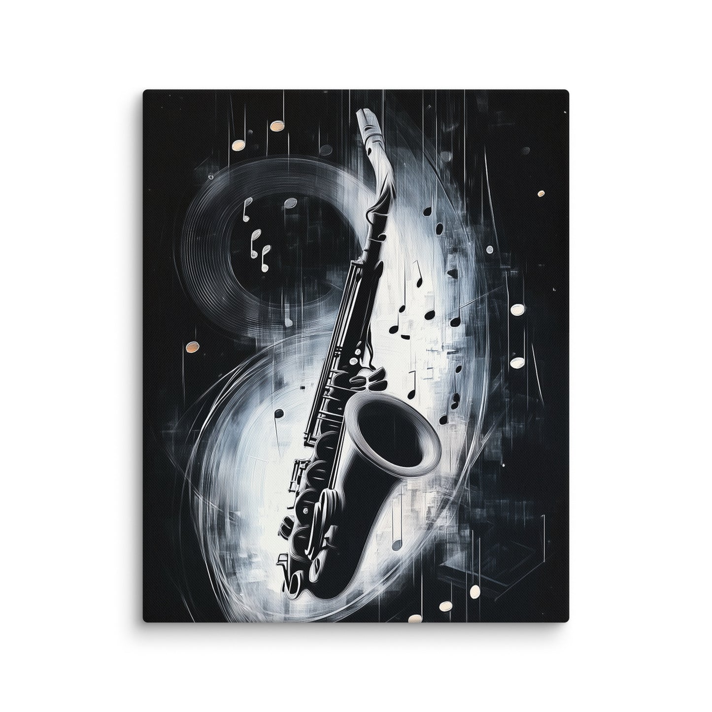 Tableau Noir et Blanc - Musique Déco Affiches, reproductions et œuvres graphiques Art Virtuoso M