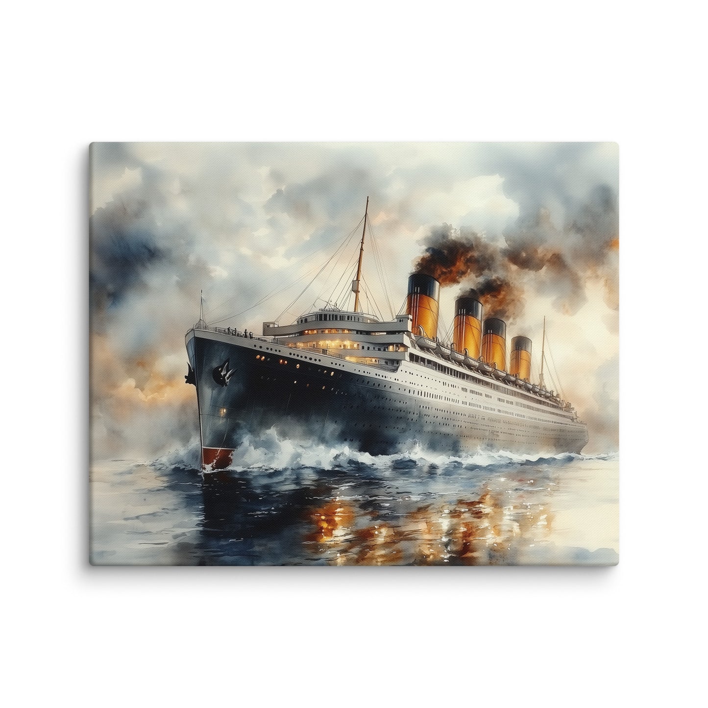 Tableau Paquebot : Majesté Océanique Affiches, reproductions et œuvres graphiques Art Virtuoso M
