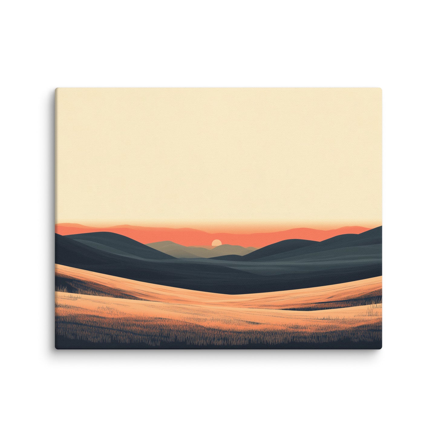 Grand Tableau Salon Design : Vers l'Horizon Affiches, reproductions et œuvres graphiques Art Virtuoso M