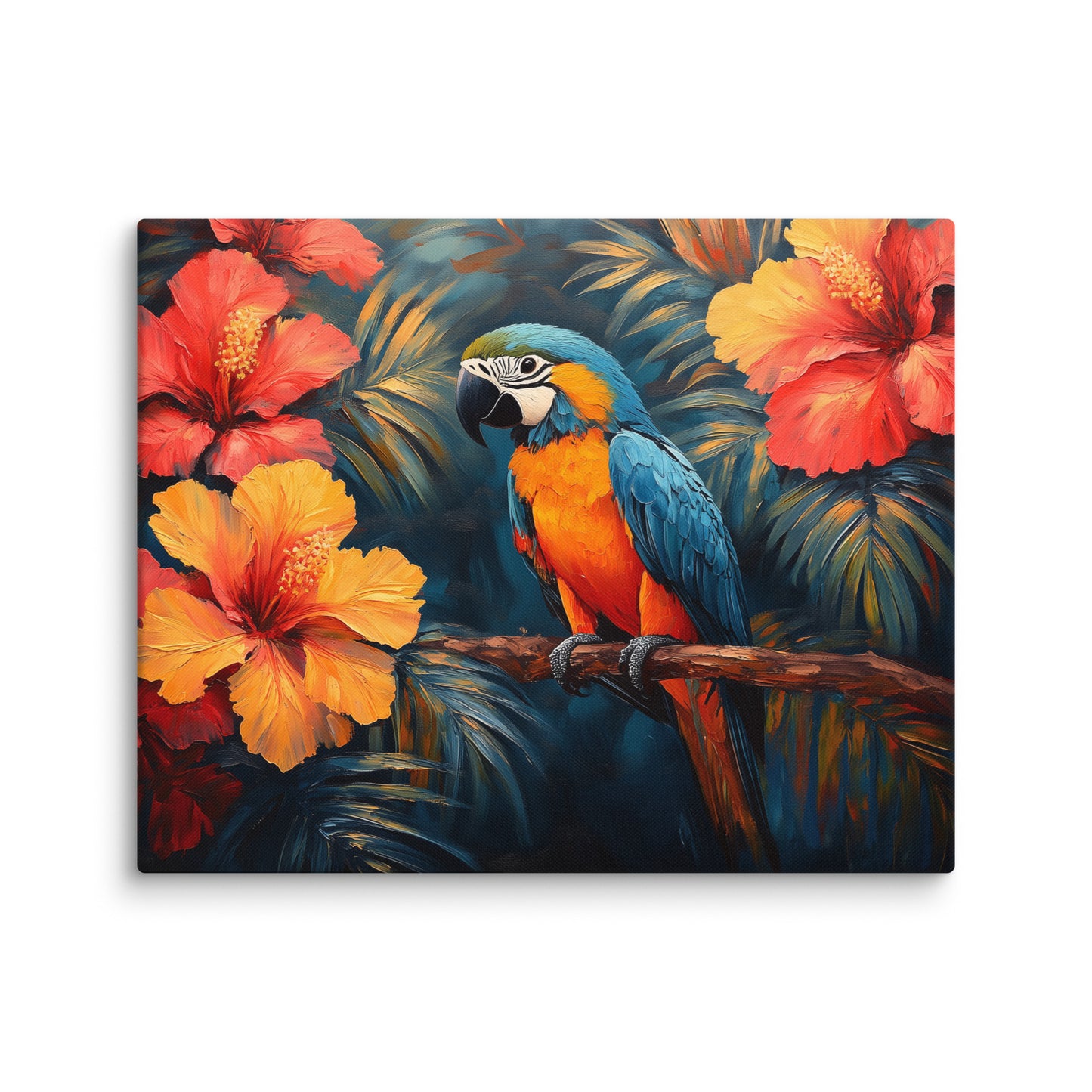 Tableau Perroquet - Jungle Naturelle Affiches, reproductions et œuvres graphiques Art Virtuoso M