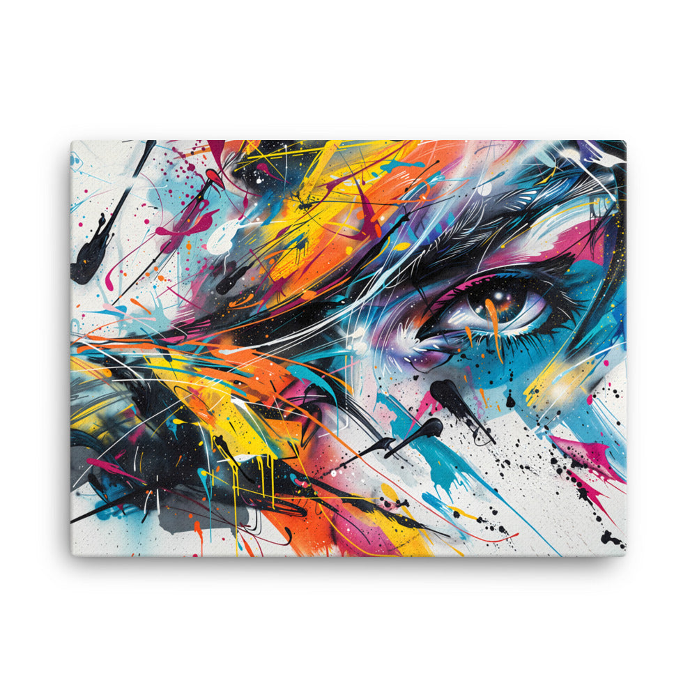 Tableau Street Art Abstrait Art Virtuoso L