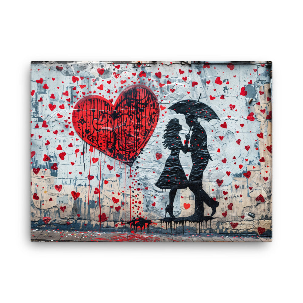 Tableau Street Art Amour - Mille Émotions Art Virtuoso L