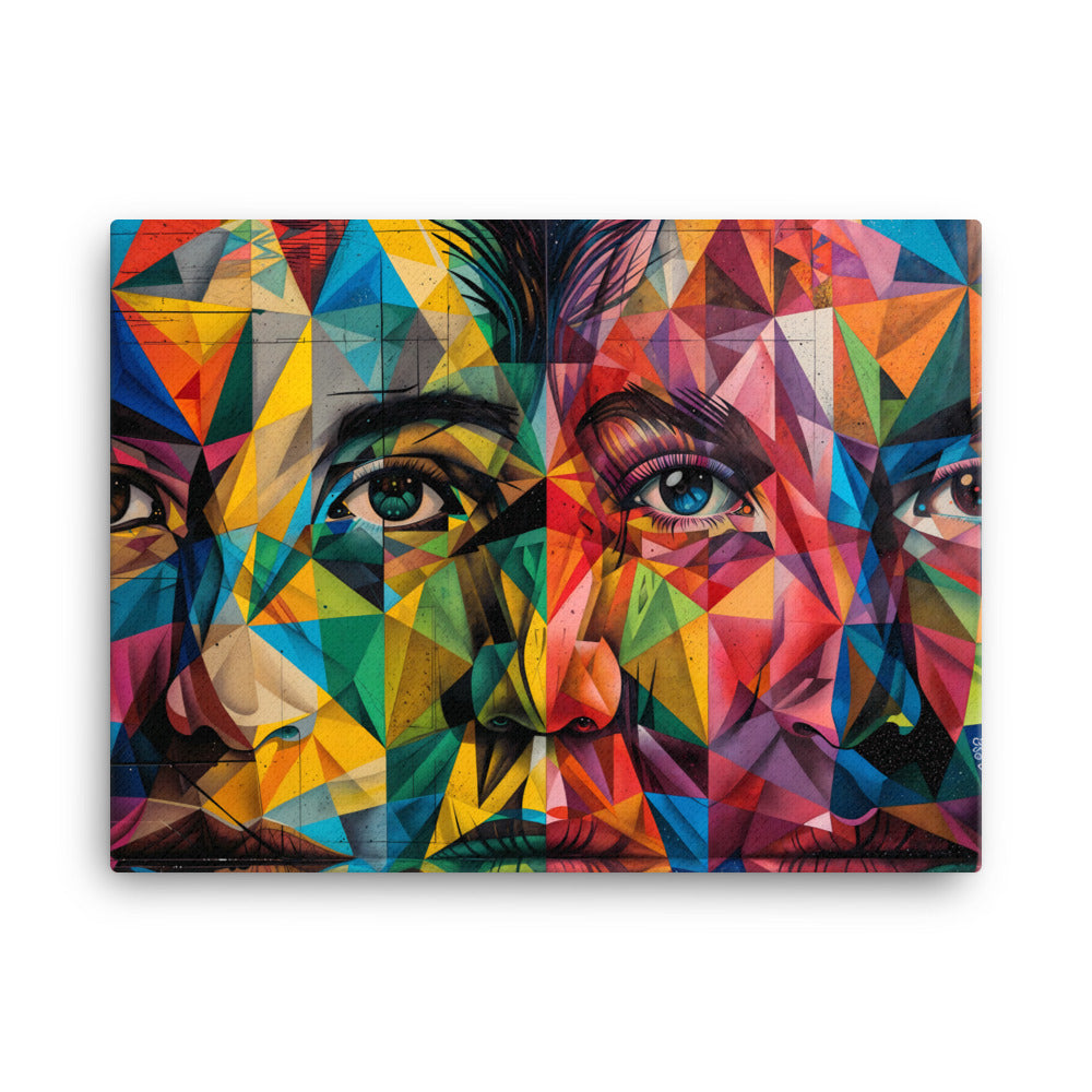 Tableau Street Art Original - Op Art Urbain Art Virtuoso L