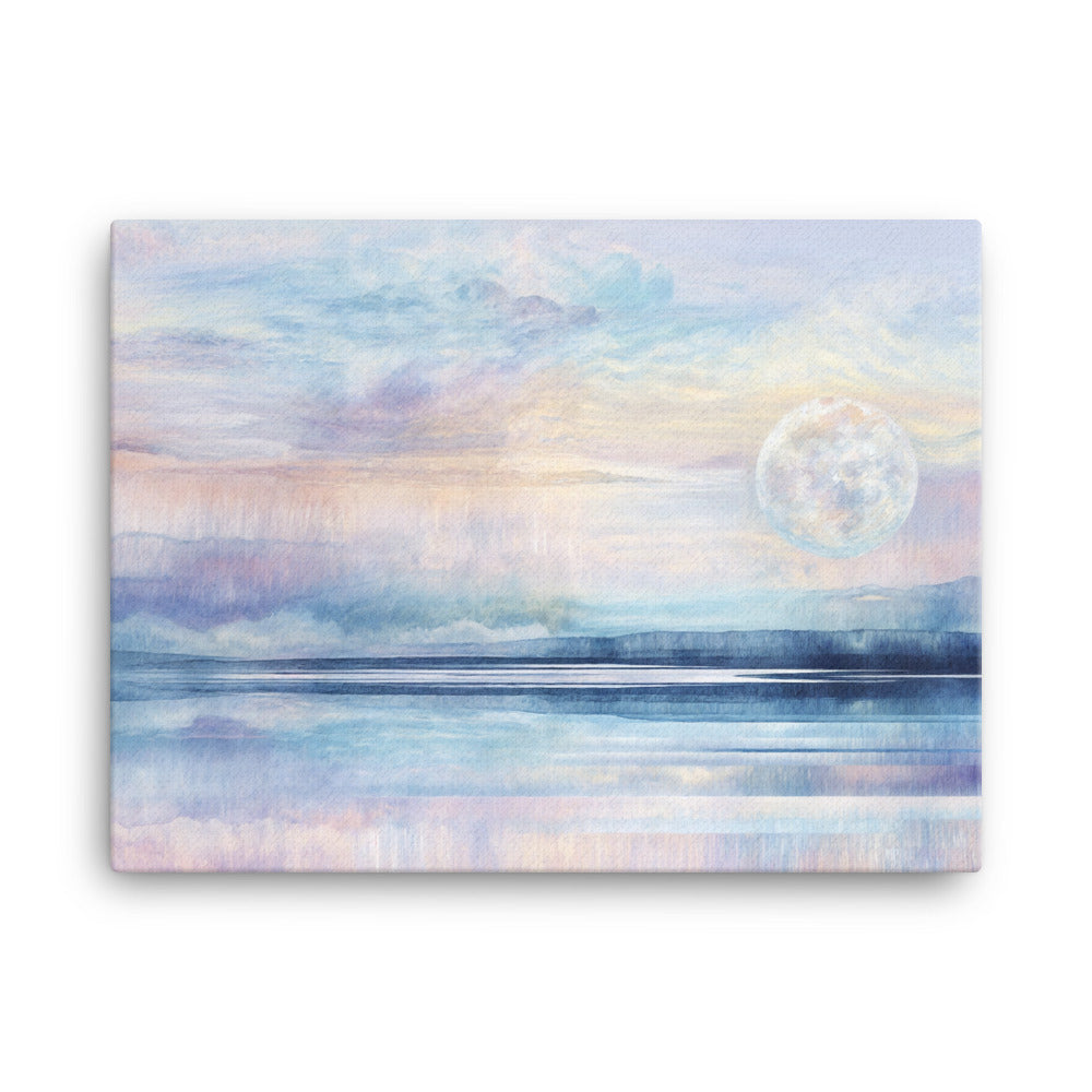 Tableau Abstrait Ocean - Mer d'Huile Art Virtuoso L