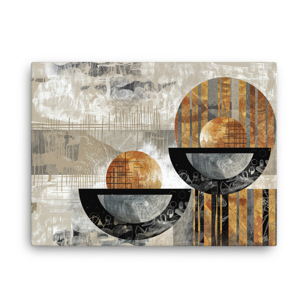 Tableau Abstrait Africain Art Virtuoso L