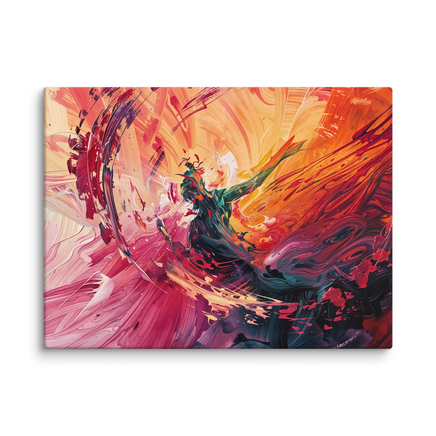 Tableau Abstrait Corps Humain - Élan Vital  Art Virtuoso L