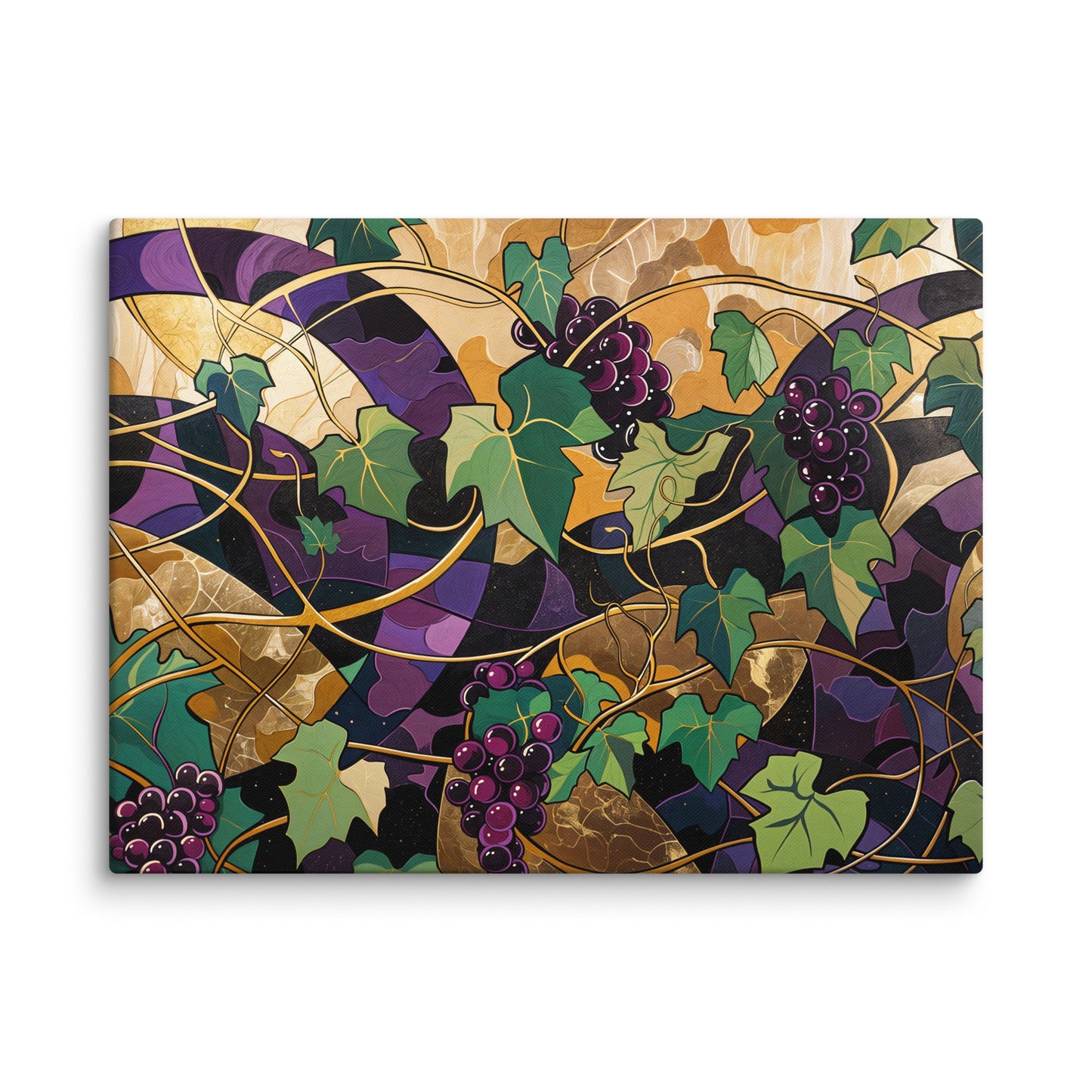 Tableau Abstrait Vignes Art Virtuoso L