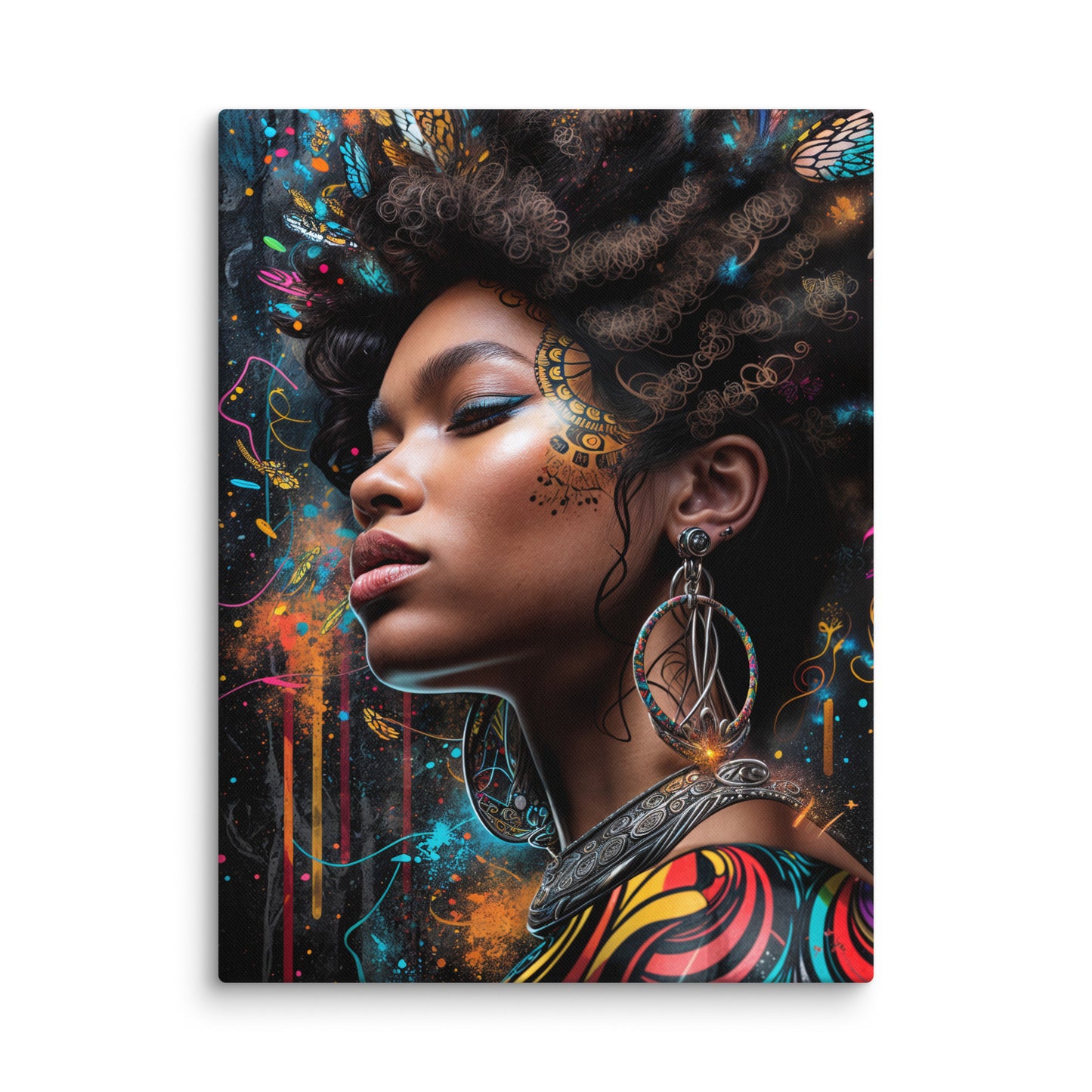 Tableau Afro - Pop Art Art Virtuoso L