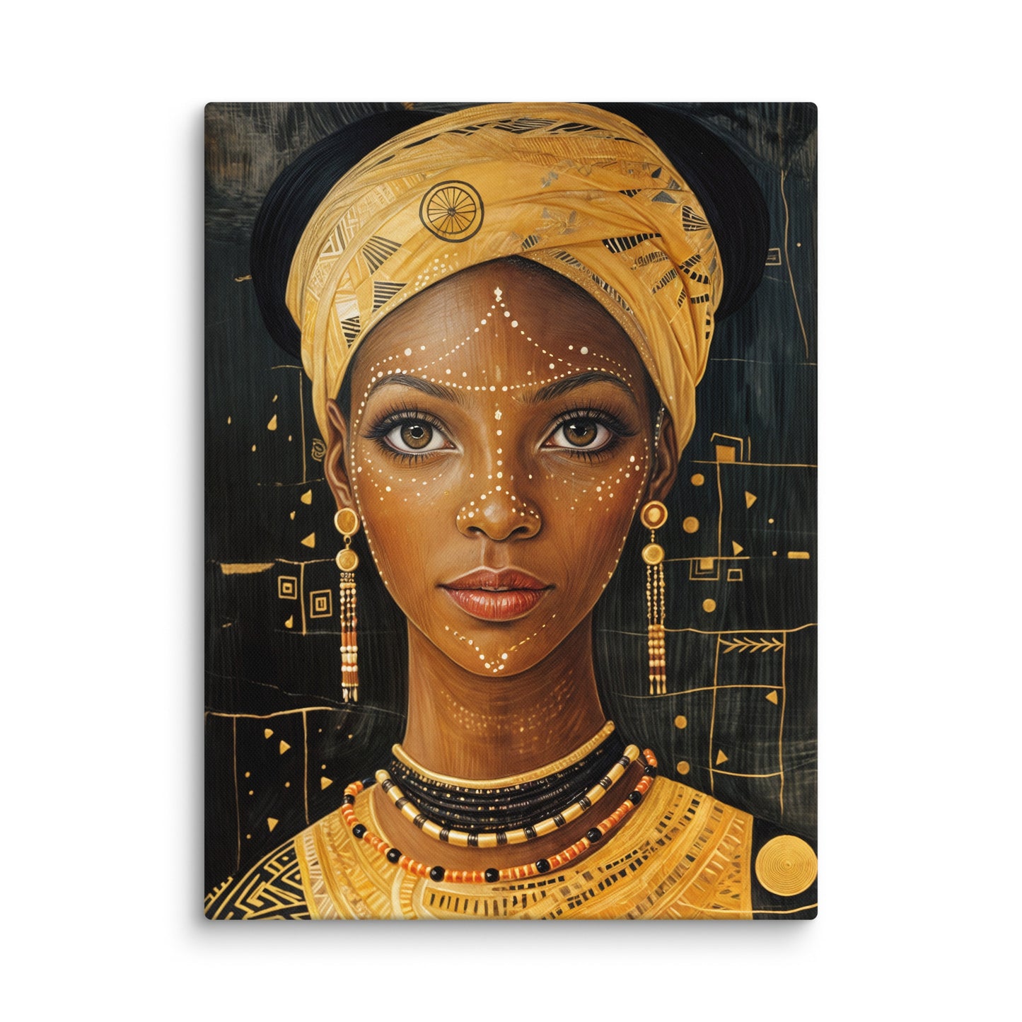 Peinture Africaine Traditionnelle - Yoruba Art Virtuoso L