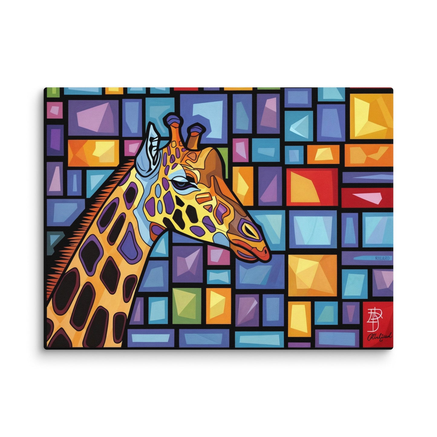 Tableau Déco Girafe Art Virtuoso L