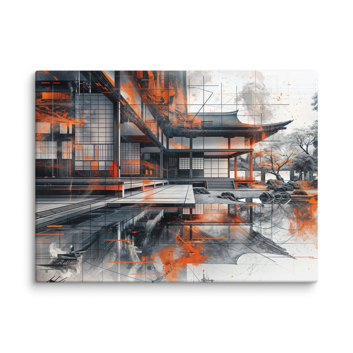 Tableau Japonais Contemporain Art Virtuoso L