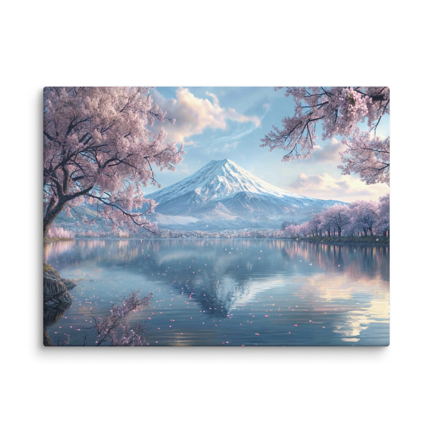Tableau Mont Fuji - Reflet Paisible Art Virtuoso L
