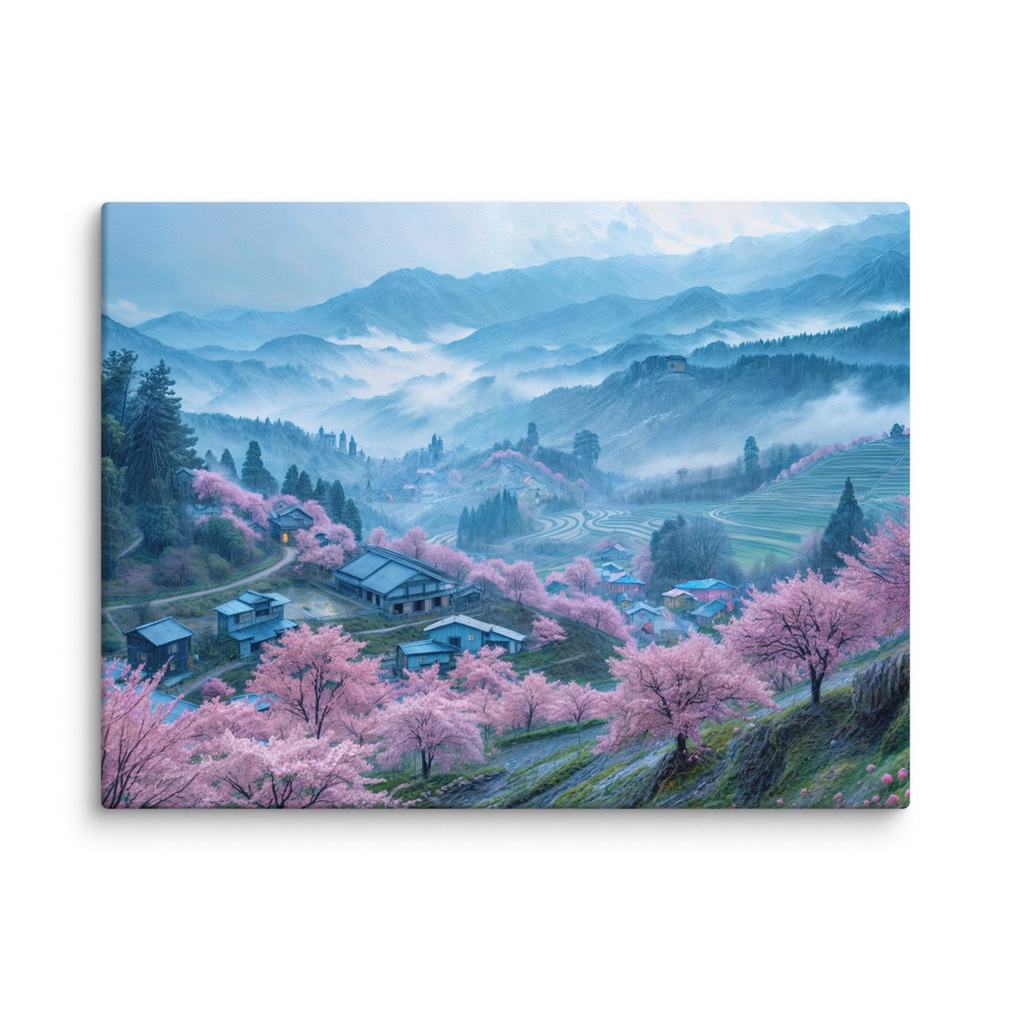 Tableau Paysage Japonais Art Virtuoso L