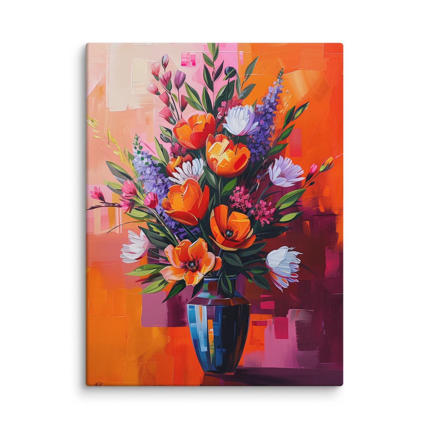 Peinture Bouquet de Fleurs Moderne Affiches, reproductions et œuvres graphiques Art Virtuoso L