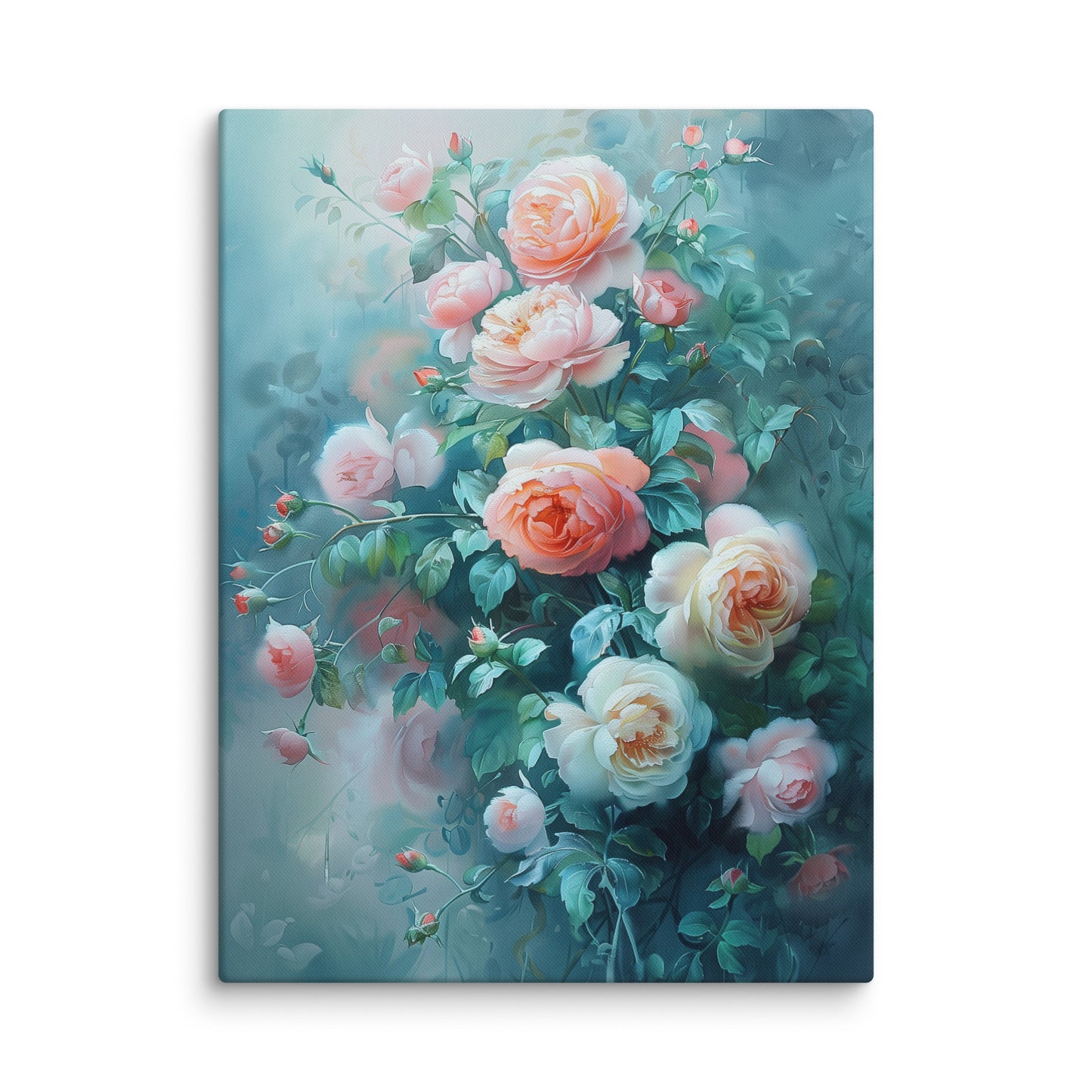 Tableau Bouquet de Fleurs Ancien Art Virtuoso L