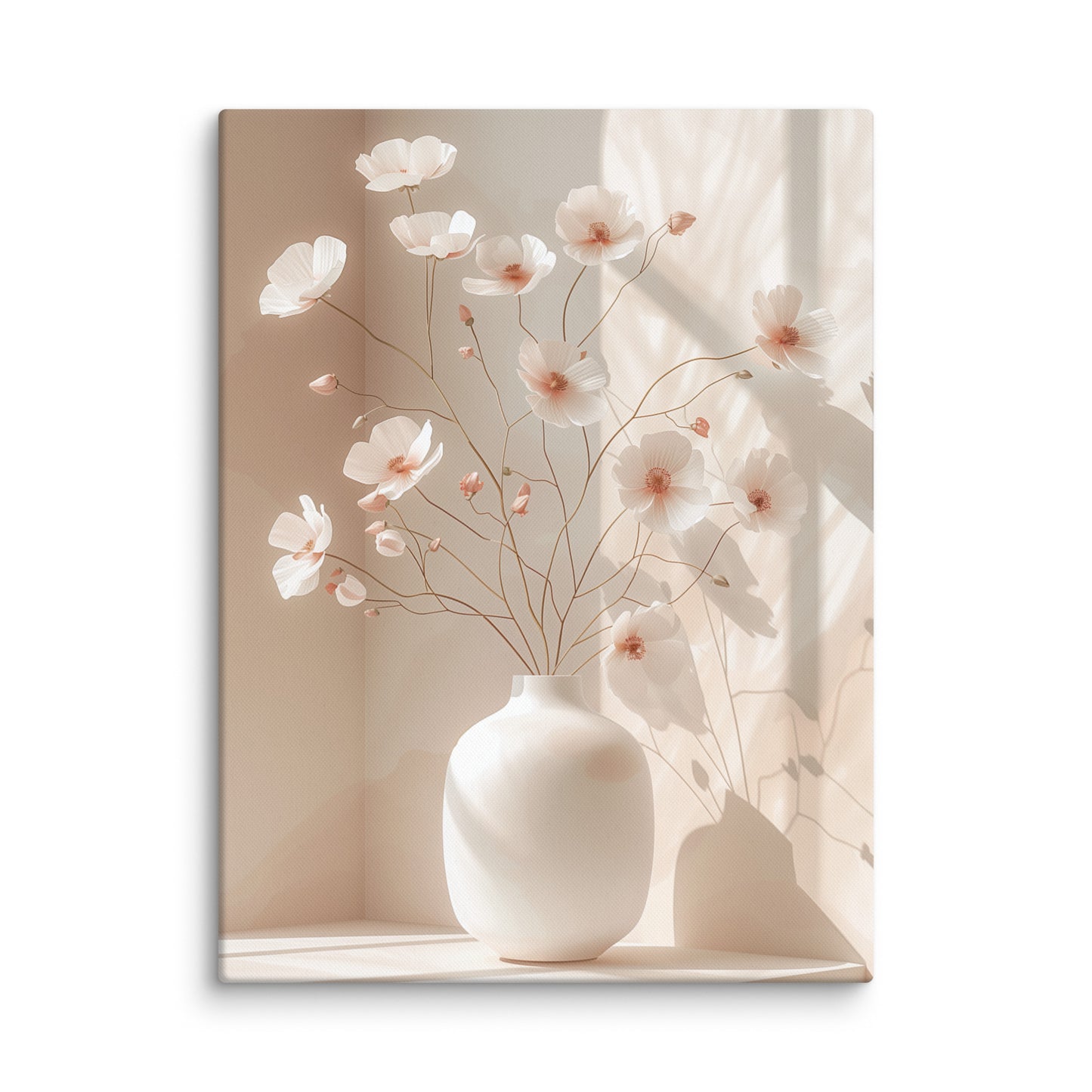 Tableau Moderne - Fleurs & Sérénité Art Virtuoso L
