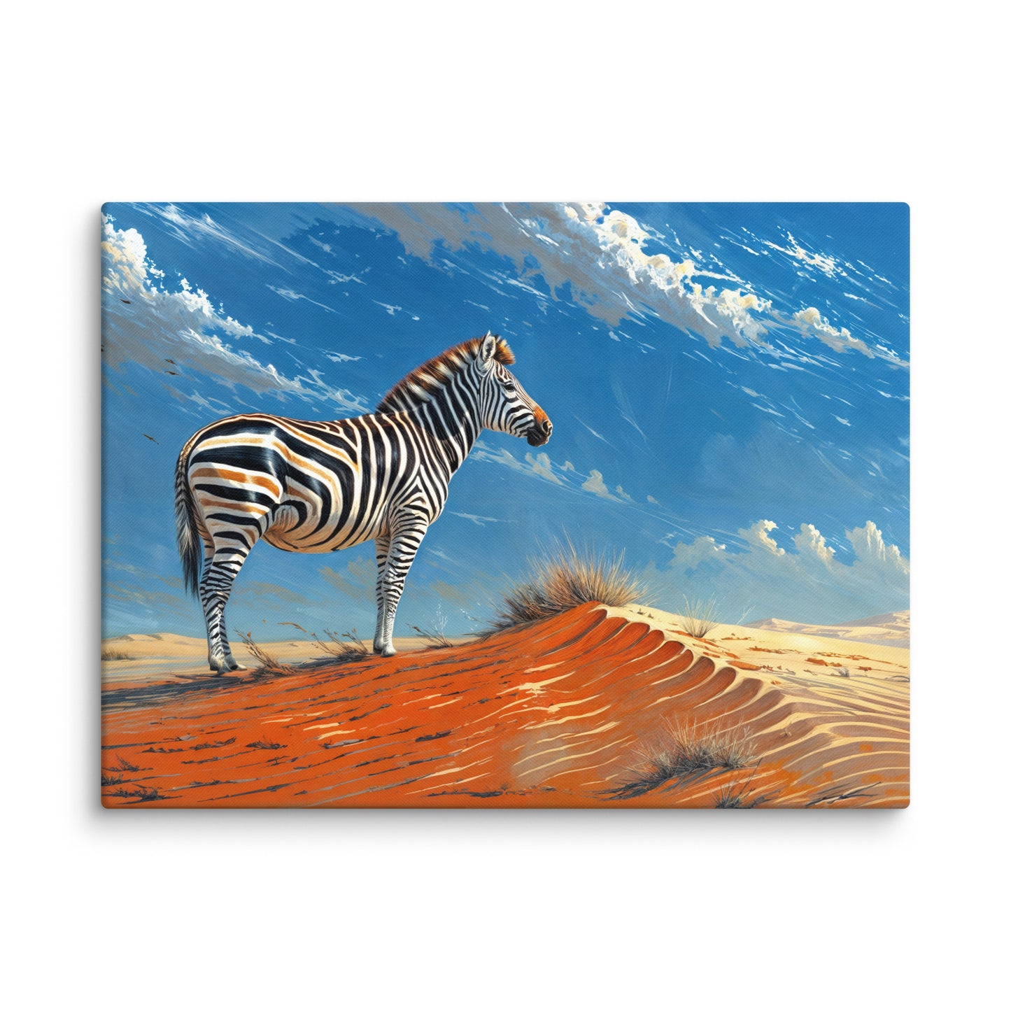 Tableau Zèbre du Désert Art Virtuoso L