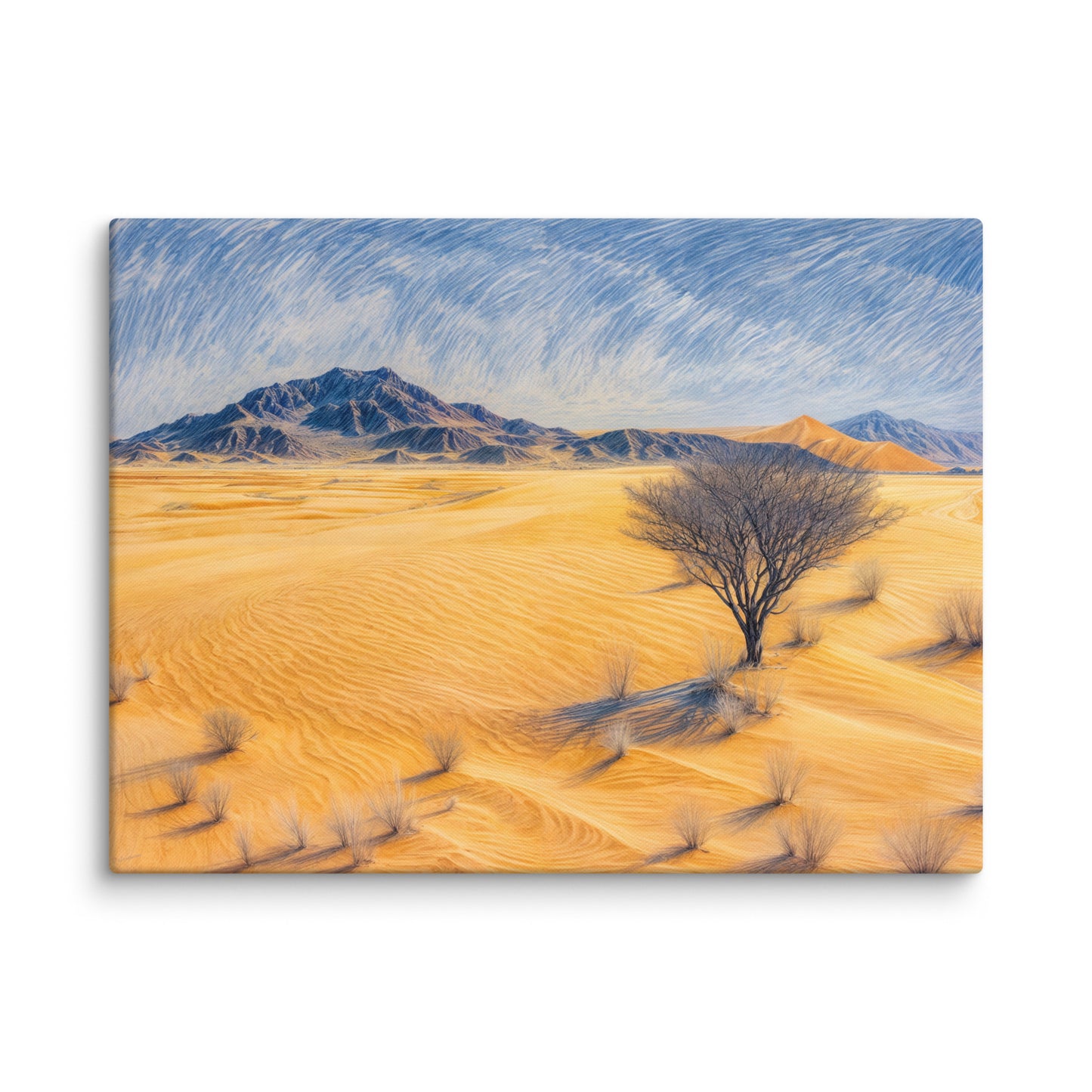 Toile Dessin - Paysage Afrique Art Virtuoso L