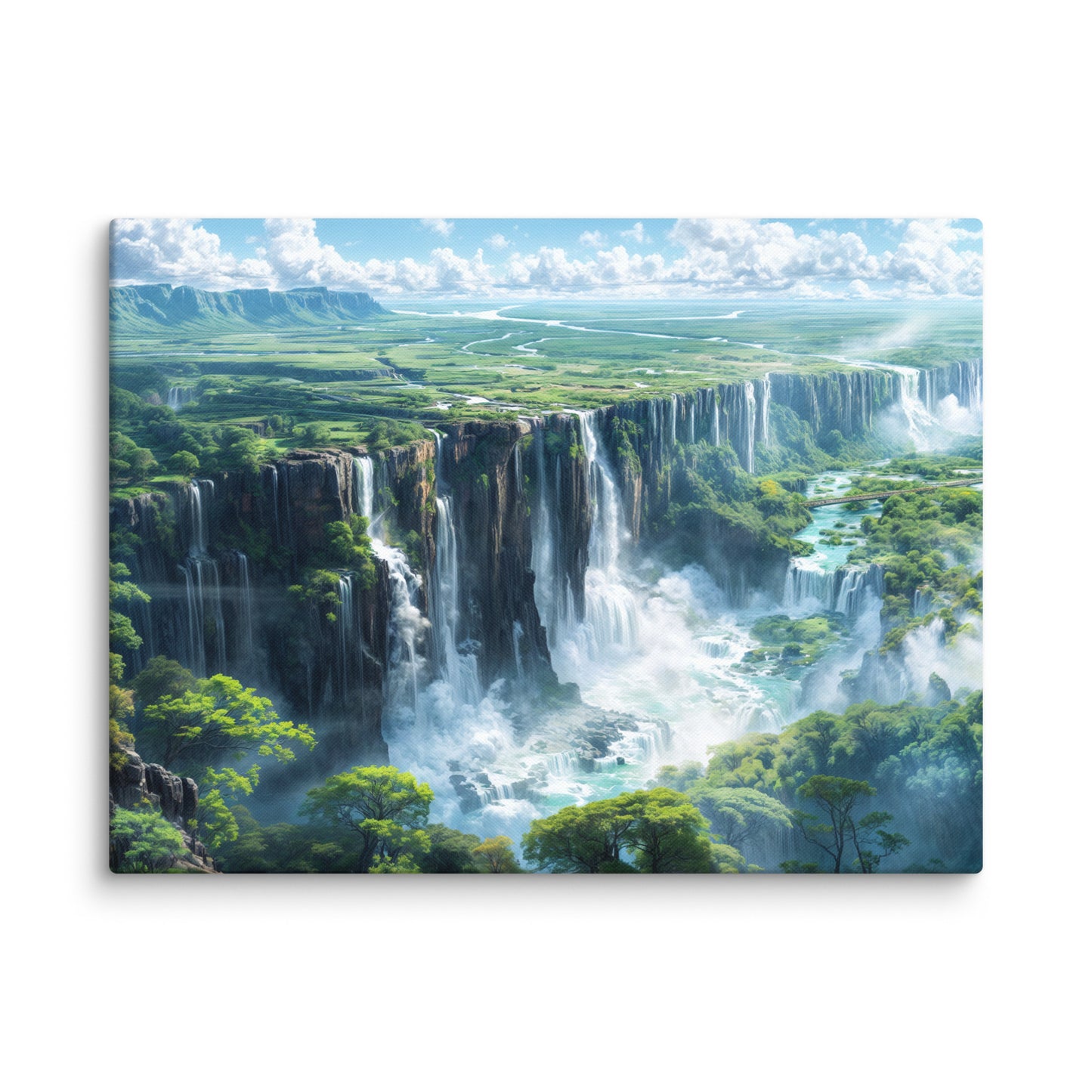 Tableau Les Chutes Victoria Art Virtuoso L