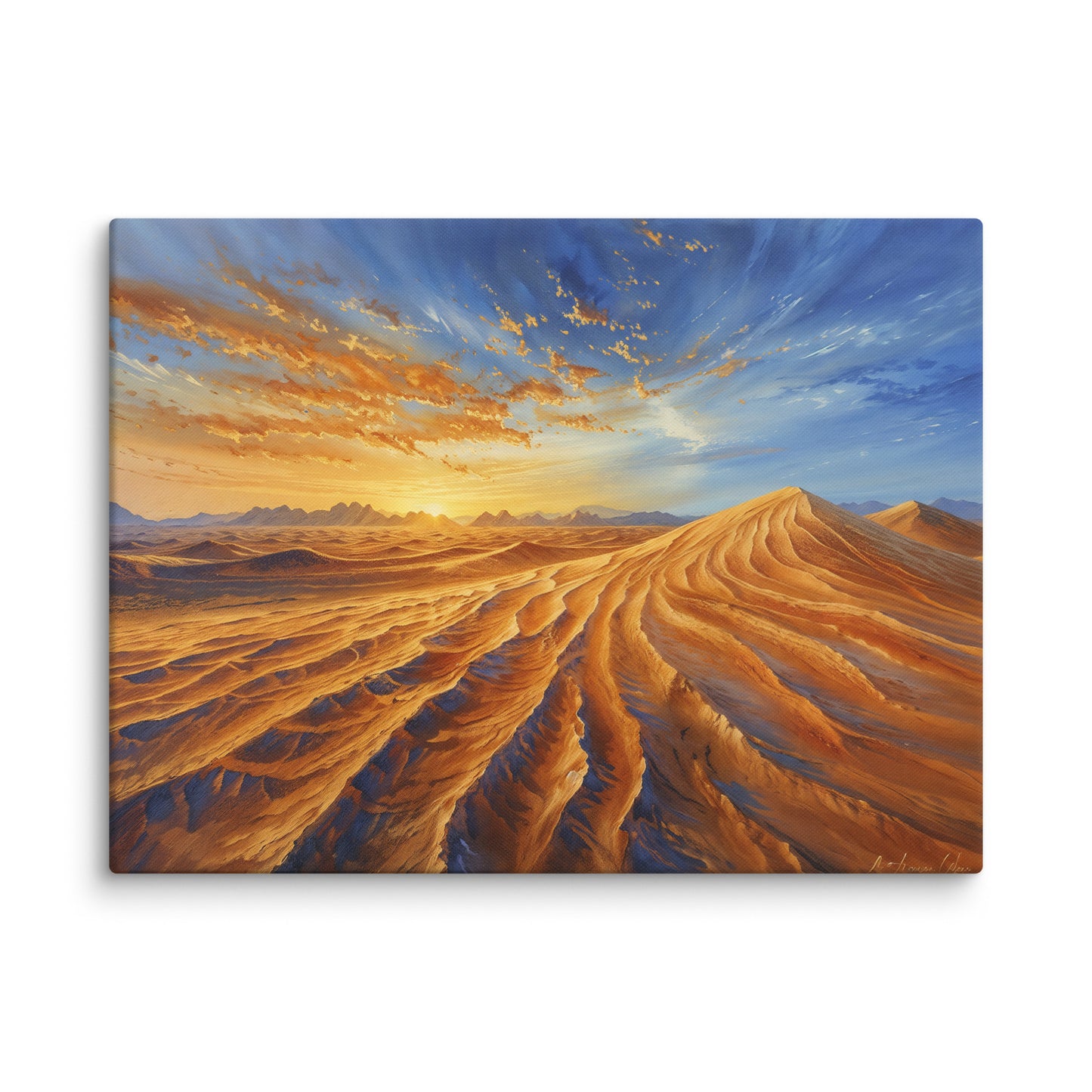 Tableau Paysage Sahara Art Virtuoso L