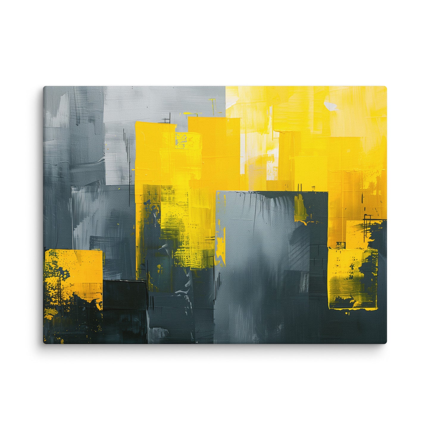 Tableau Jaune et Gris - Color Field Affiches, reproductions et œuvres graphiques Art Virtuoso L