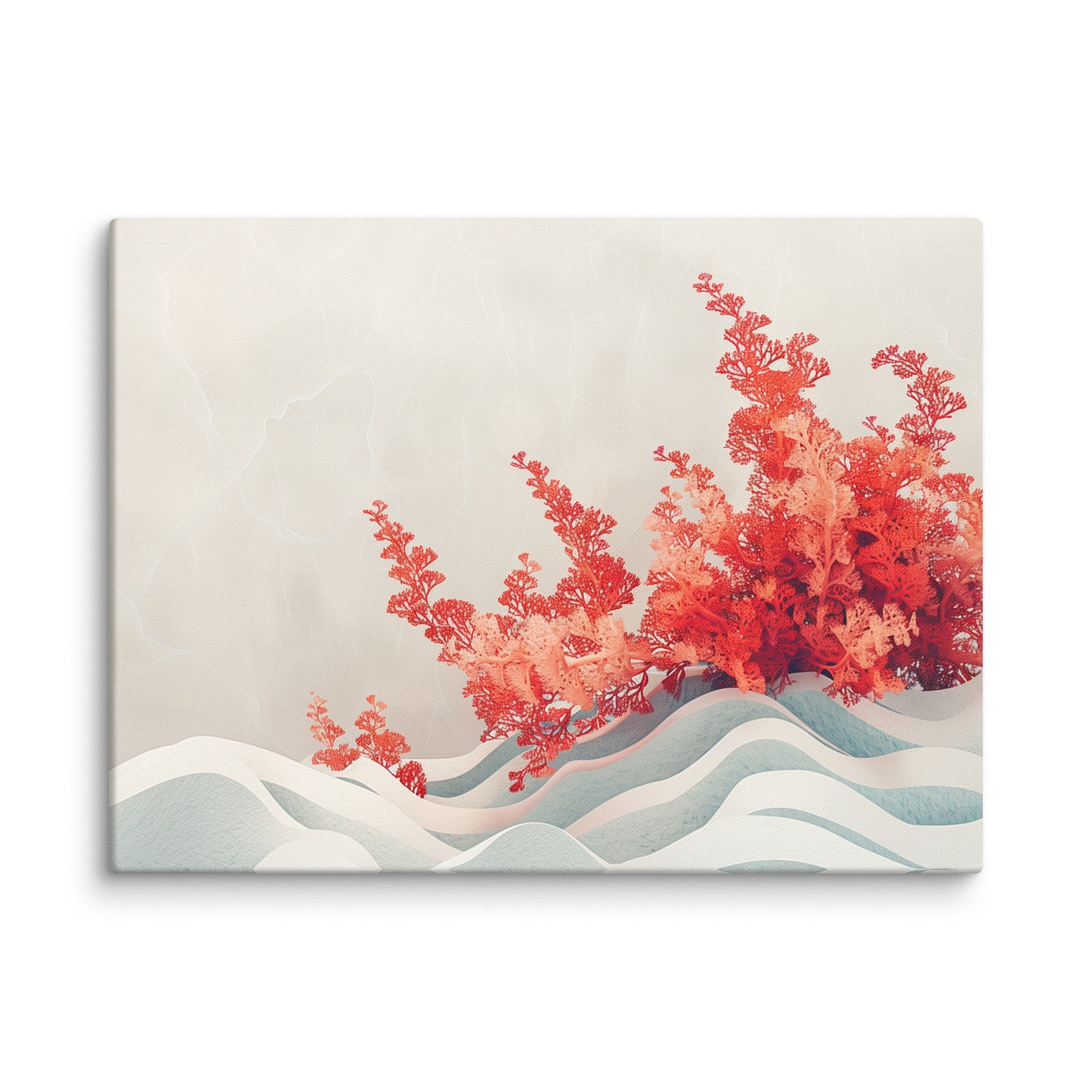 Tableau Corail Abstrait Affiches, reproductions et œuvres graphiques Art Virtuoso L