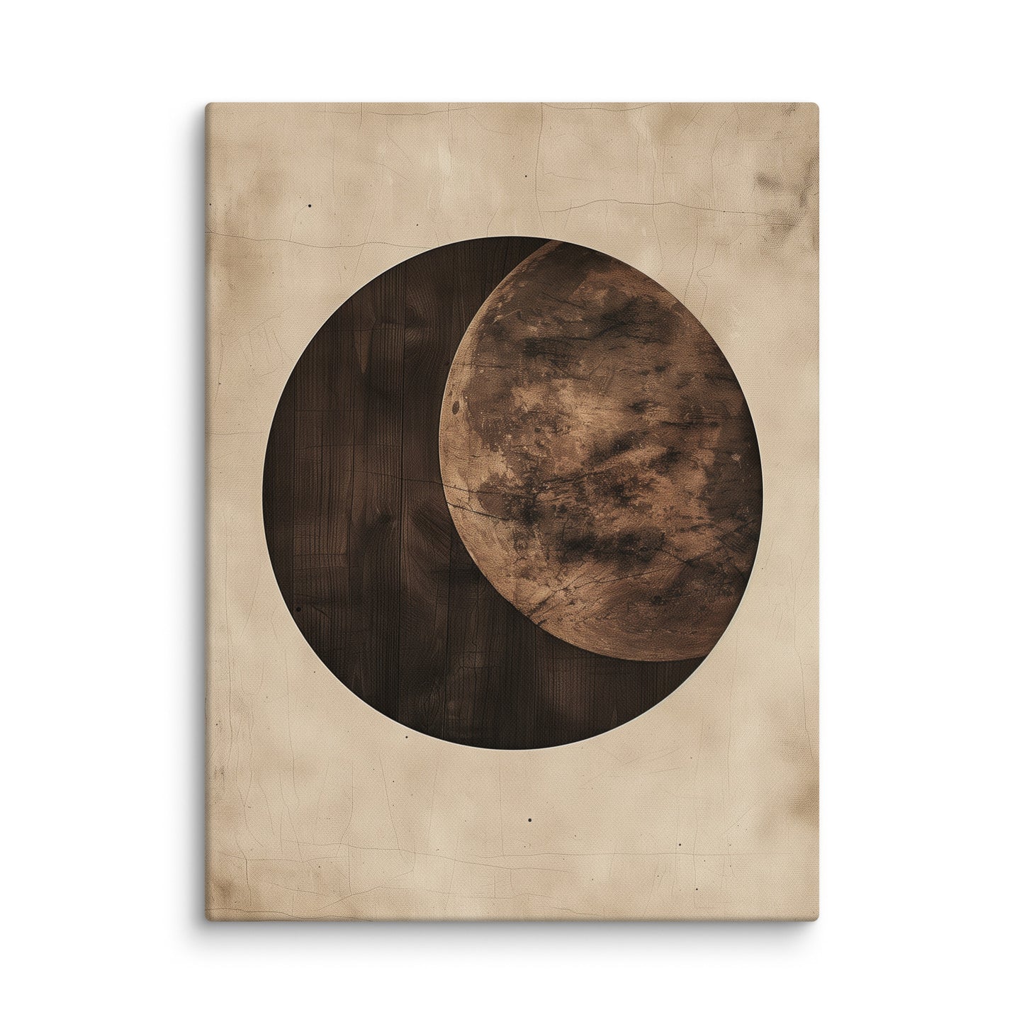 Tableau Minimaliste Marron Affiches, reproductions et œuvres graphiques Art Virtuoso L