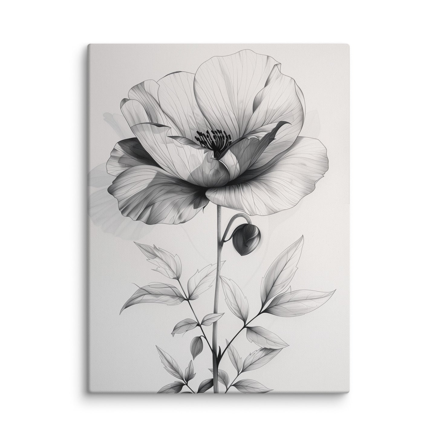 Tableau Fleur Minimaliste Affiches, reproductions et œuvres graphiques Art Virtuoso L