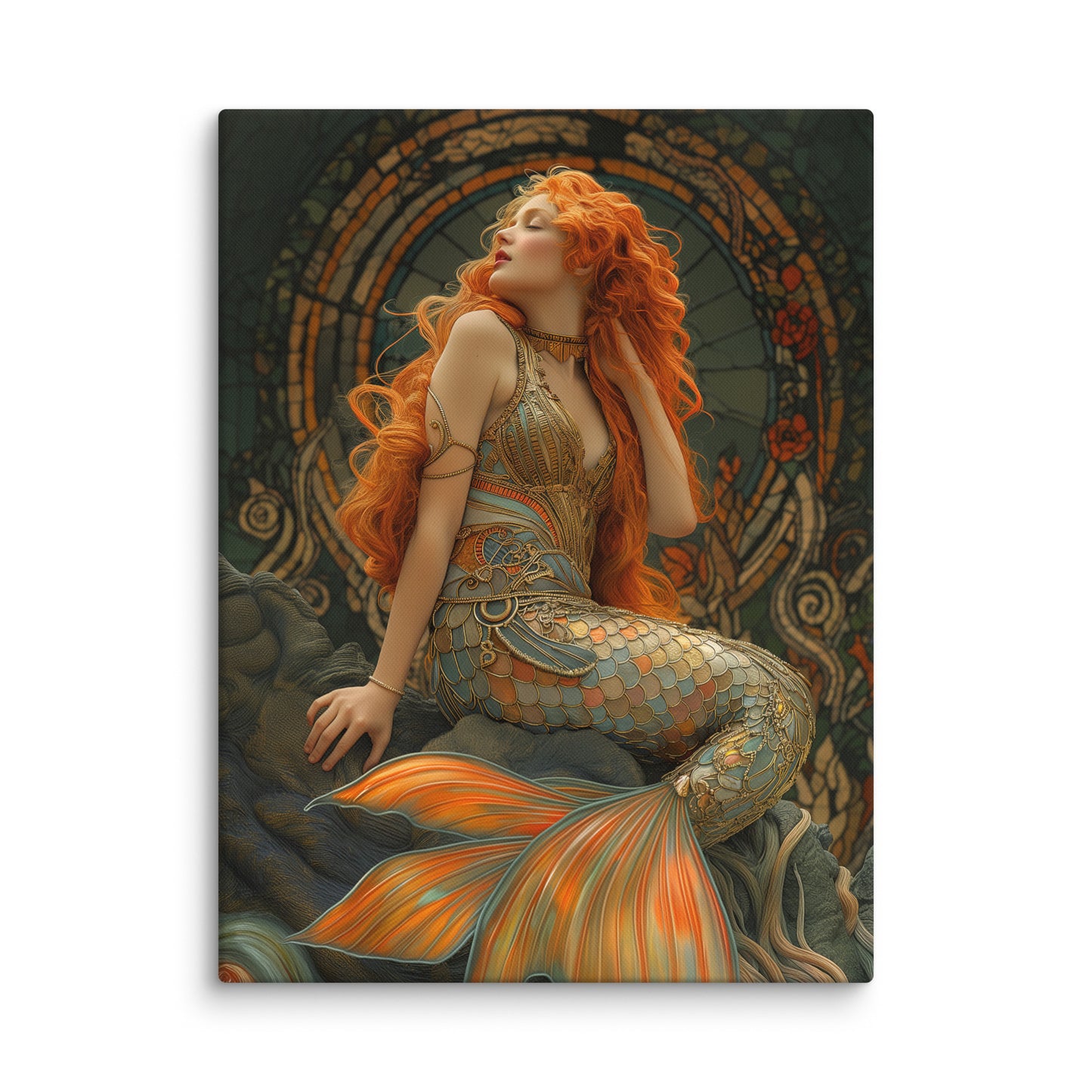 Tableau Sirène Envoûtante Affiches, reproductions et œuvres graphiques Art Virtuoso L