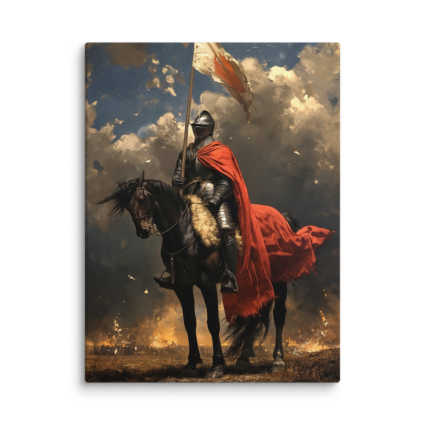 Tableau Chevalier - Moyen Age Affiches, reproductions et œuvres graphiques Art Virtuoso L