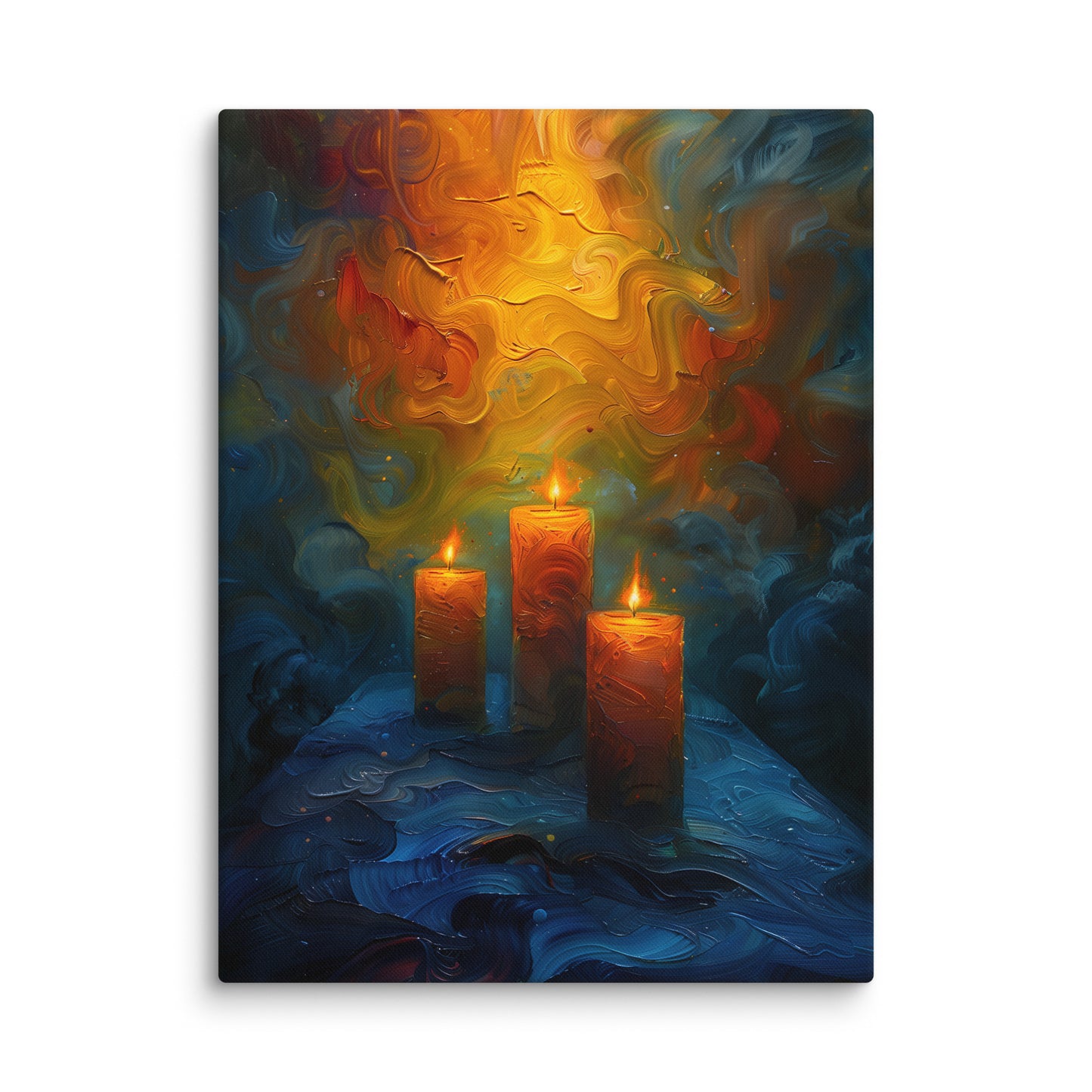 Tableau Peinture Chandelles Affiches, reproductions et œuvres graphiques Art Virtuoso L