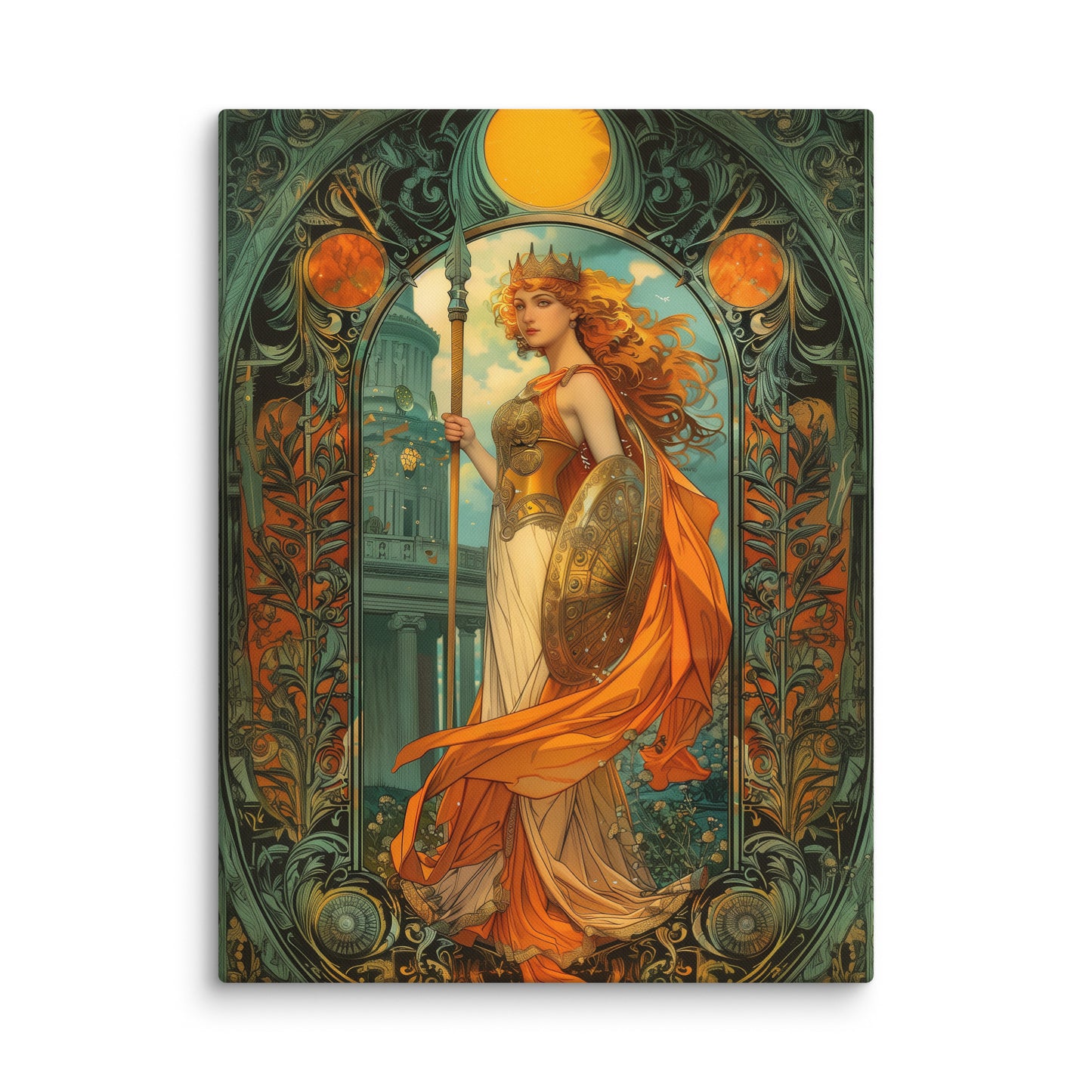 Tableau Athéna Affiches, reproductions et œuvres graphiques Art Virtuoso L