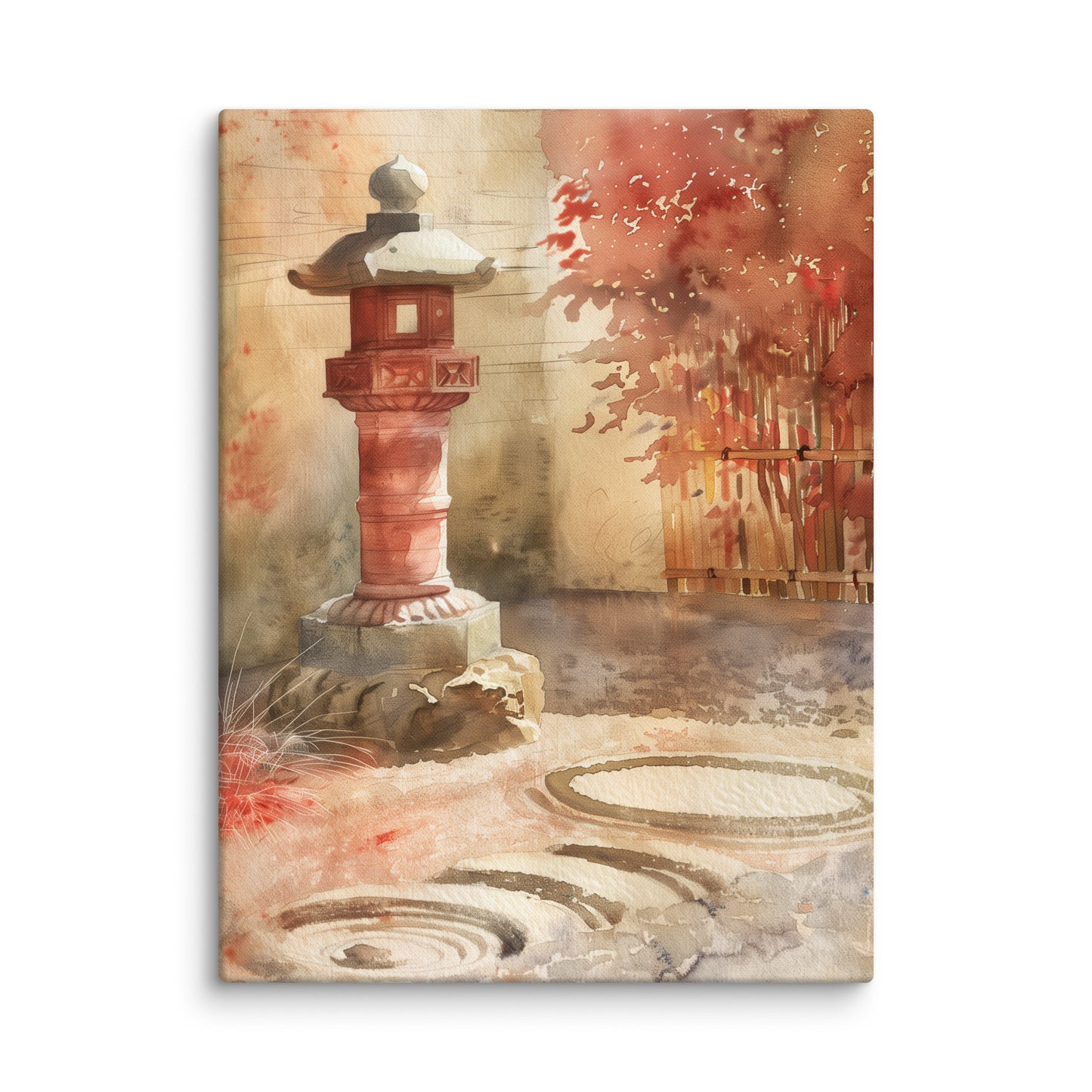 Tableau Zen - Lanterne Japonaise Affiches, reproductions et œuvres graphiques Art Virtuoso L