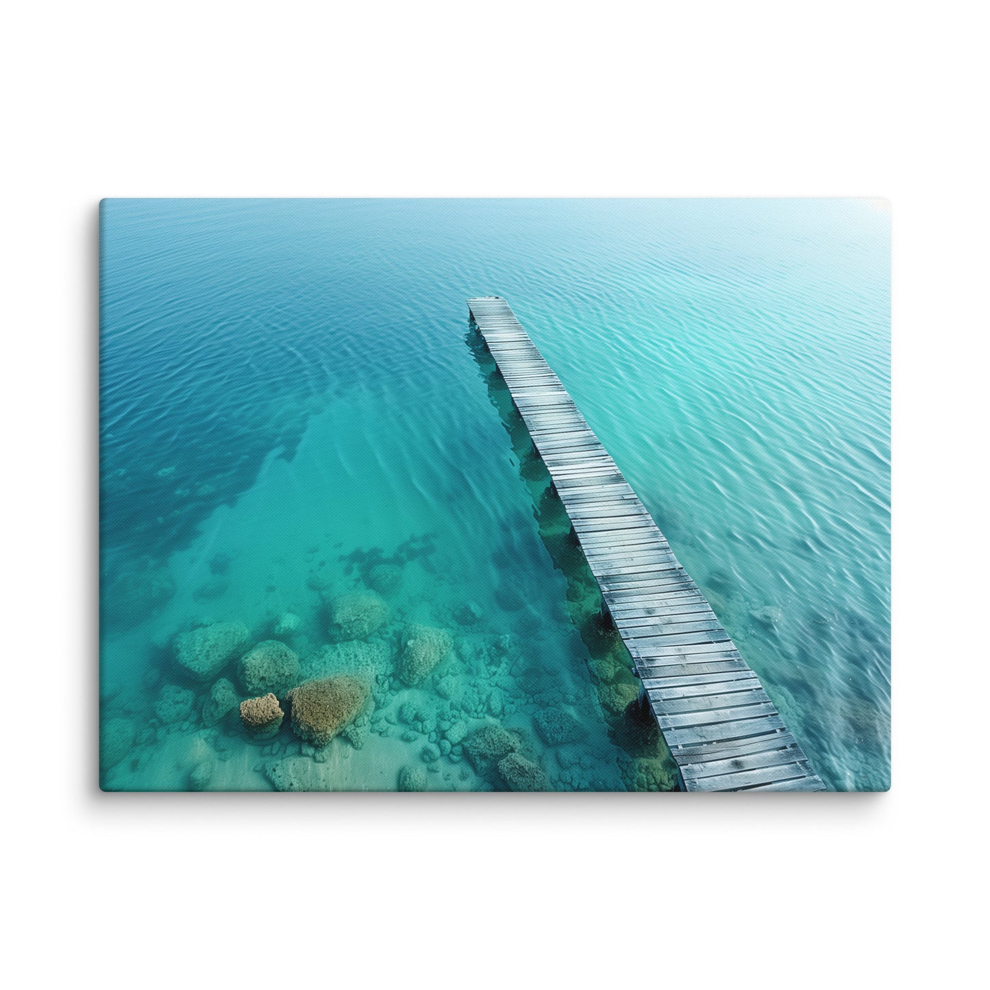Tableau Zen - Mer Turquoise Affiches, reproductions et œuvres graphiques Art Virtuoso L
