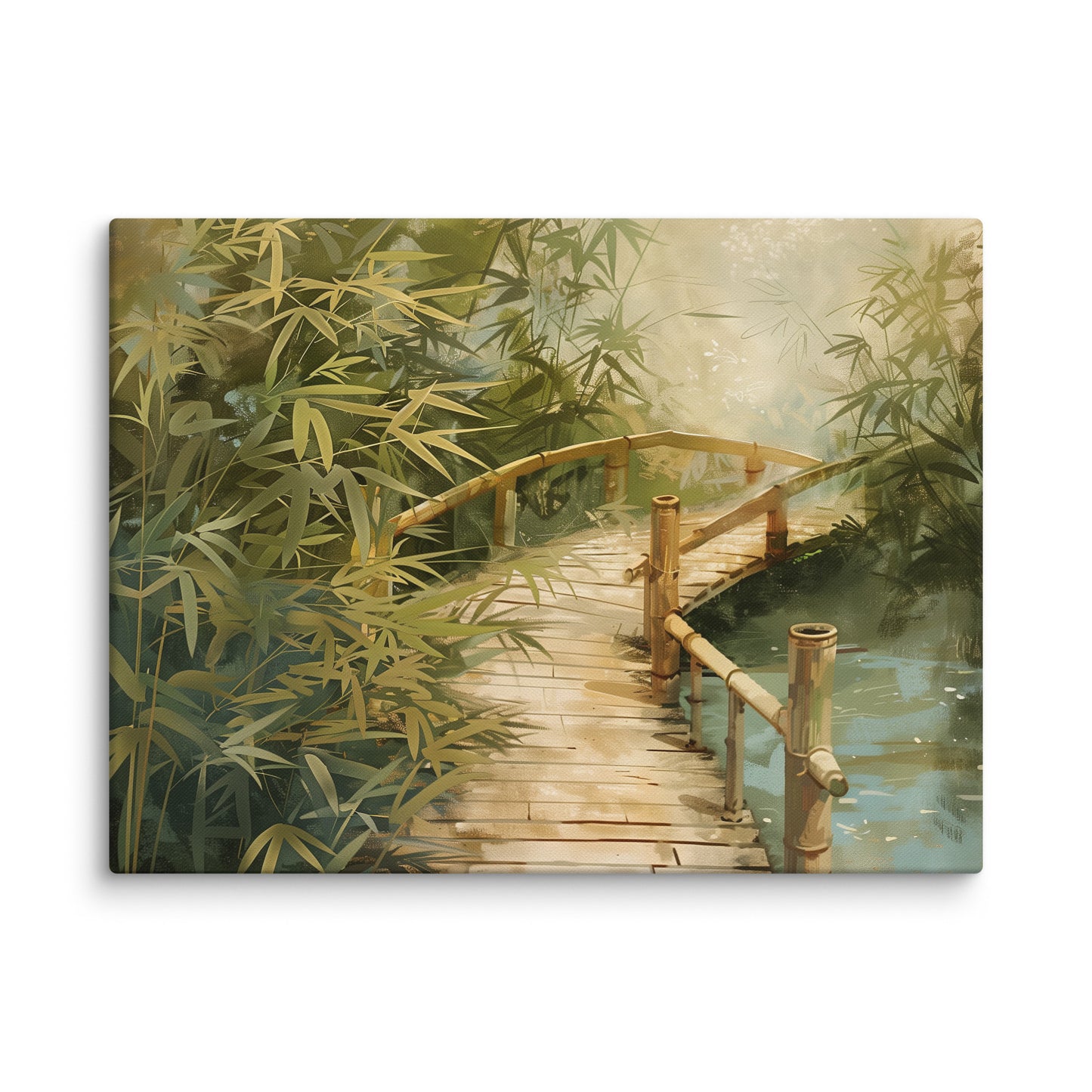 Tableau Ponton Zen Affiches, reproductions et œuvres graphiques Art Virtuoso L