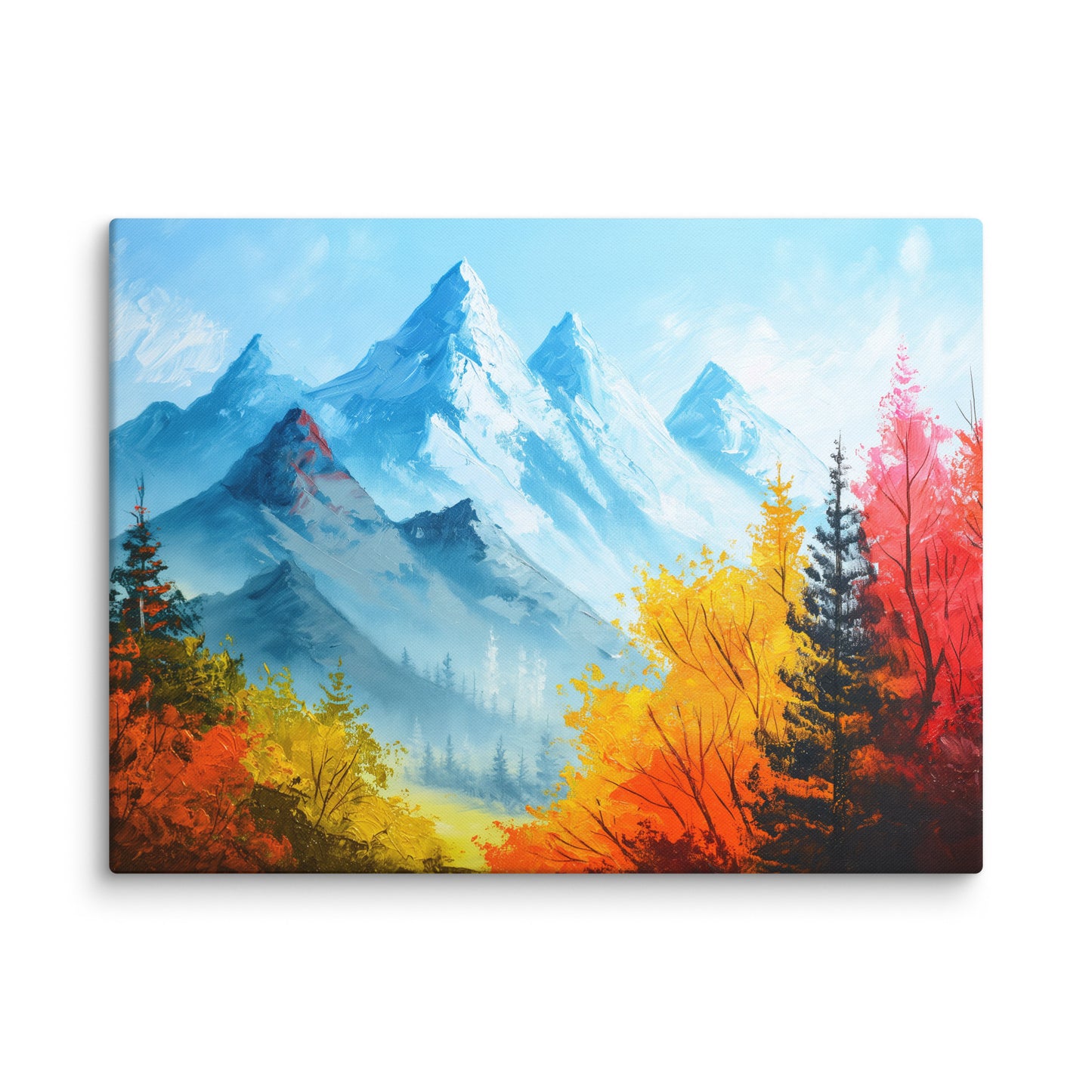 Tableau Montagne - Alpes Pittoresques Affiches, reproductions et œuvres graphiques Art Virtuoso L